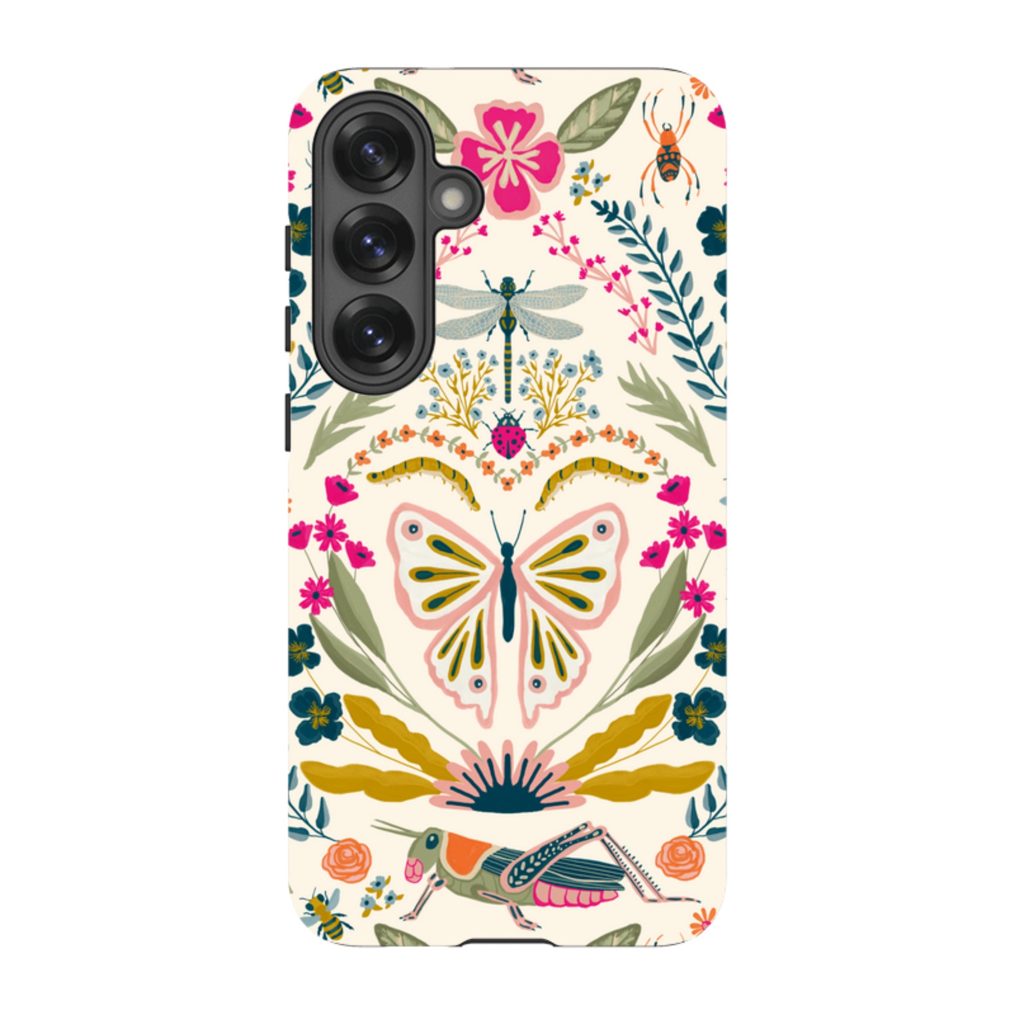 Samsung Tough Case - Butterfly Floral By Abby Jacobs