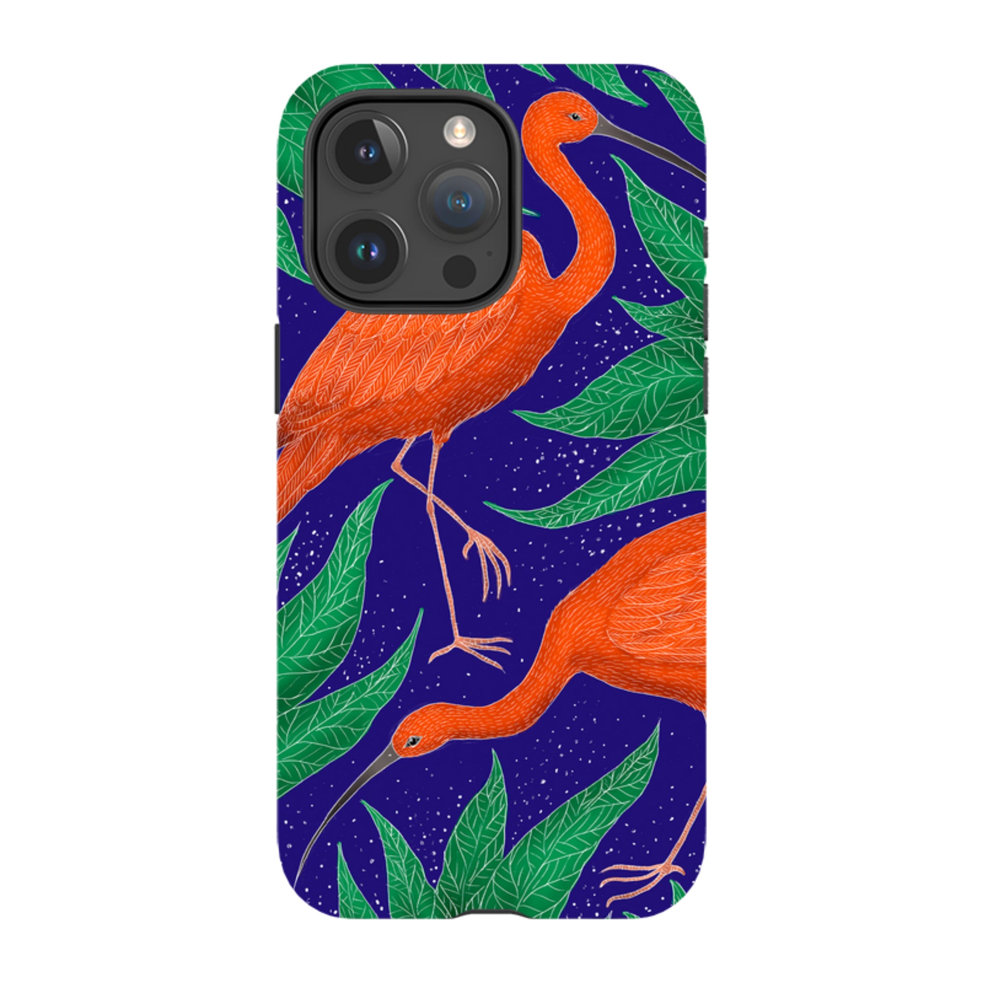 iPhone MagSafe Tough Case -  Scarlet Ibis By Catherine Rowe