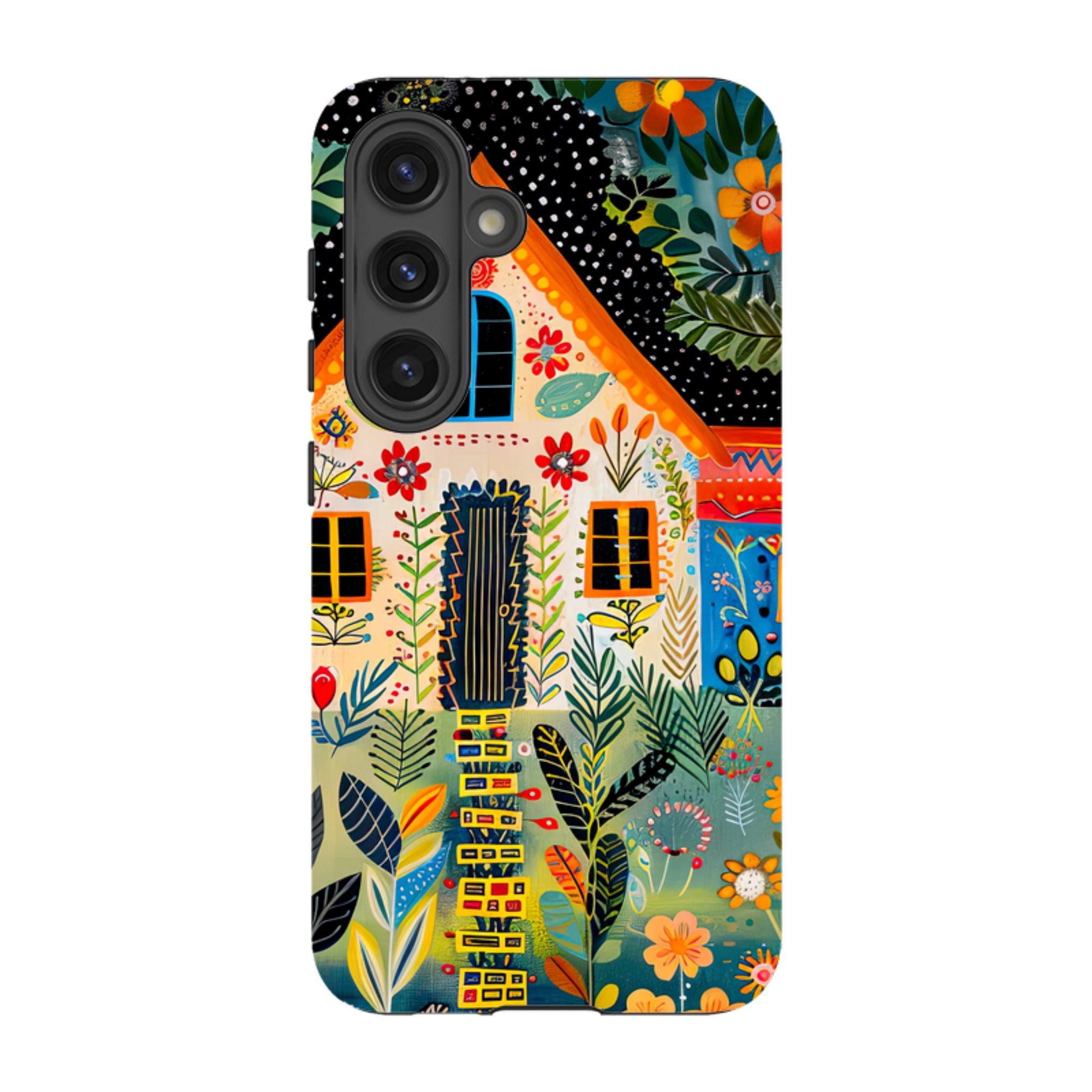 Samsung Tough Case - Folk Art House II