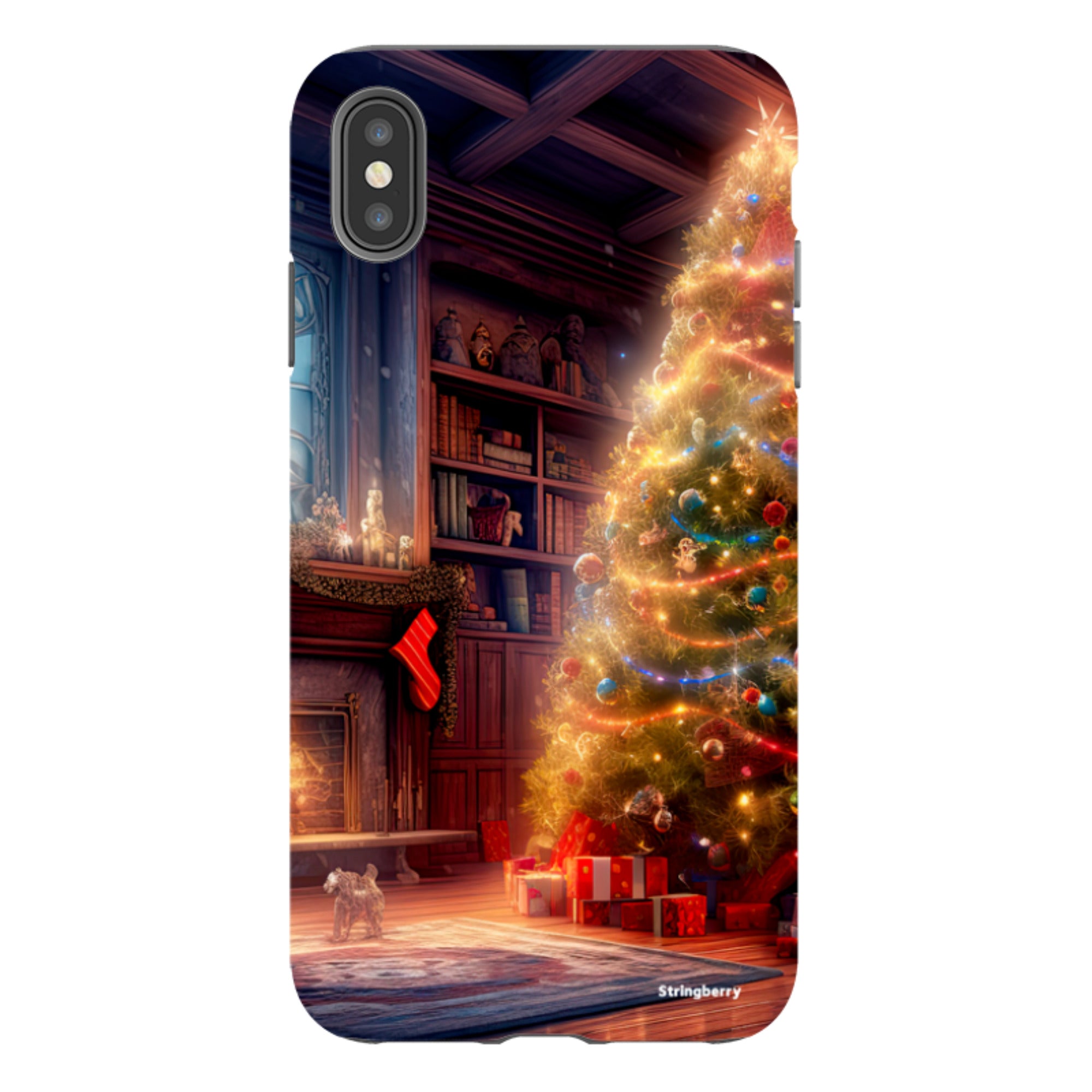 iPhone Tough Case - Holly Jolly Christmas II