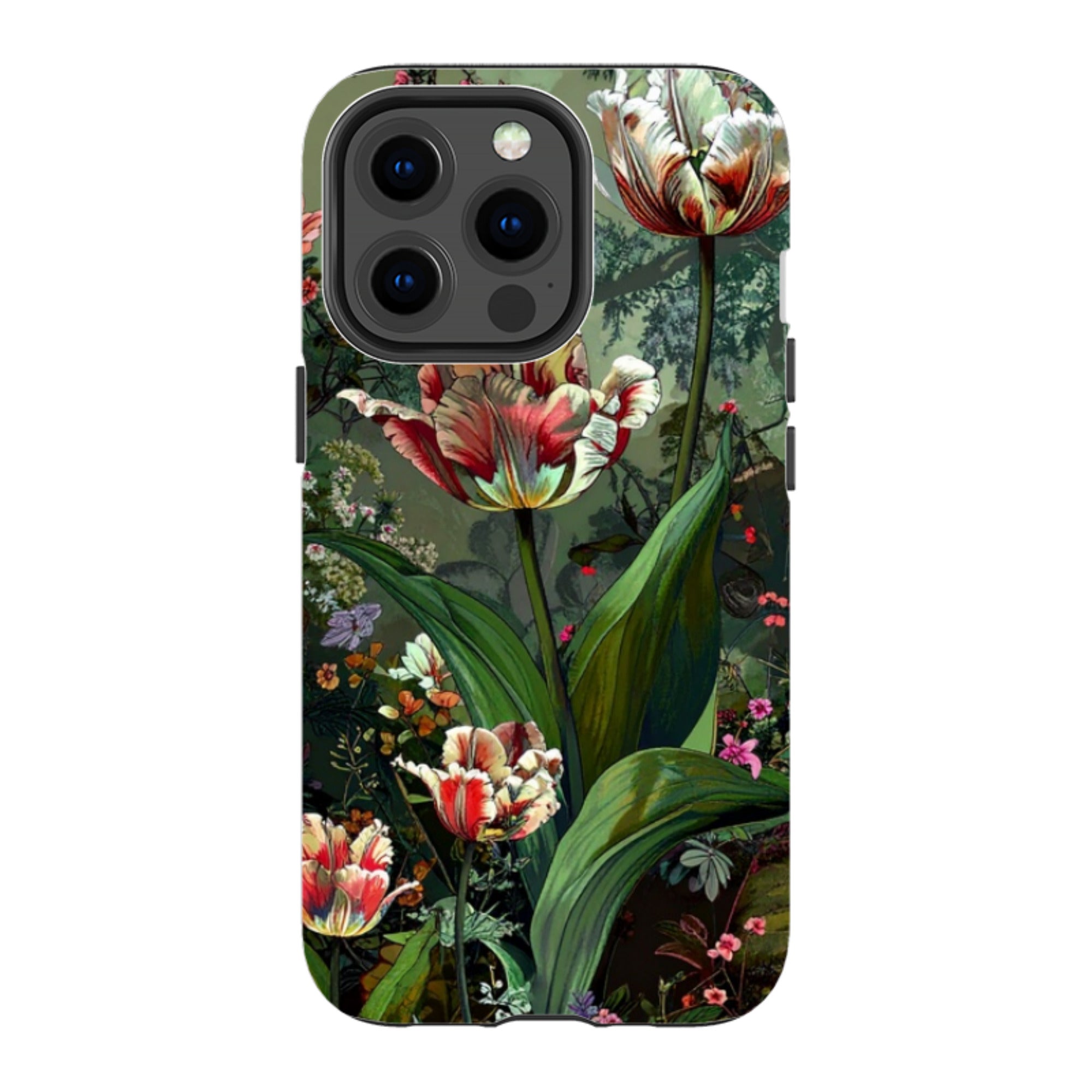 iPhone MagSafe Tough Case - Green Vyne Garden