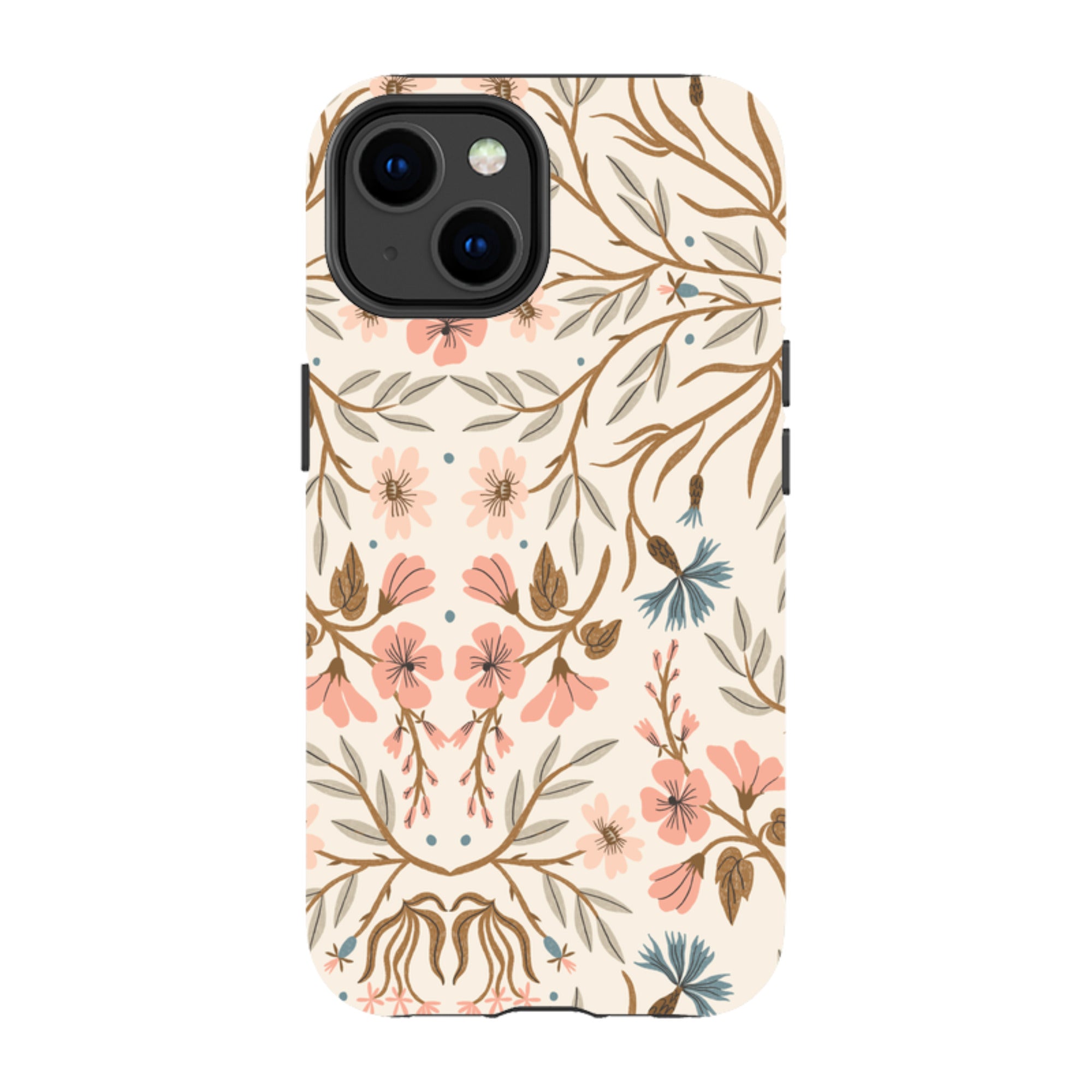 iPhone Tough Case - Jane's Garden Pattern By Meghann Rader