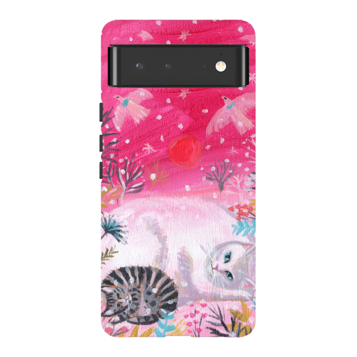 Google Tough Case - Christmas Cats By Mary Stubberfield