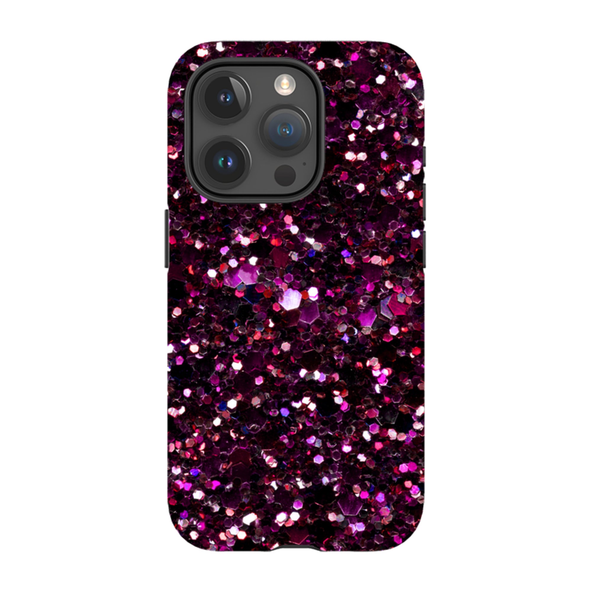 iPhone MagSafe Tough Case -  Rubies By Kitty Joseph (case does not glitter)