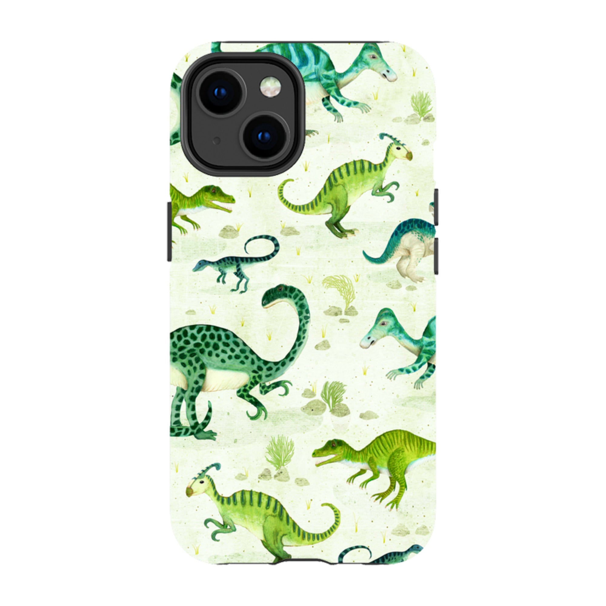 iPhone Tough Case - Dinoland By Katherine Quinn