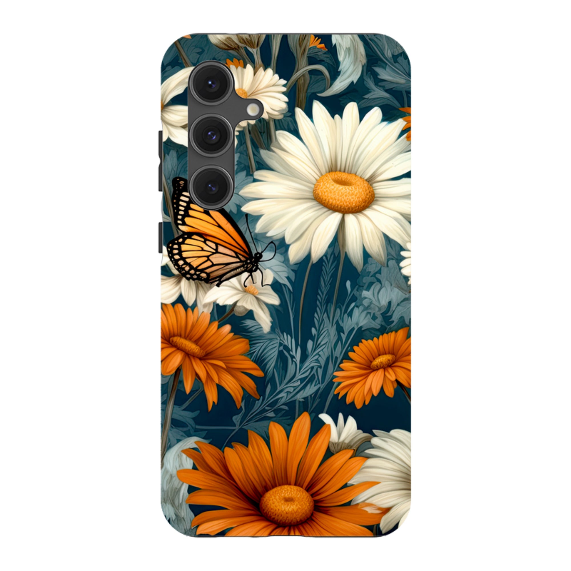 Samsung Tough Case - Butterfly Daisies