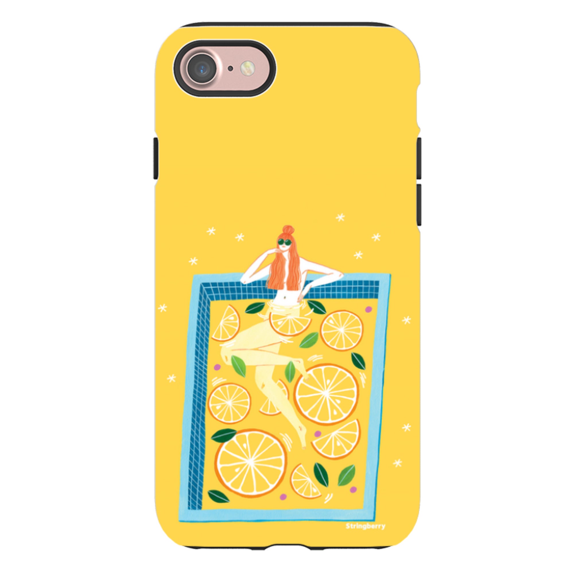 iPhone Tough Case - Lemonade By Madalina Andronic
