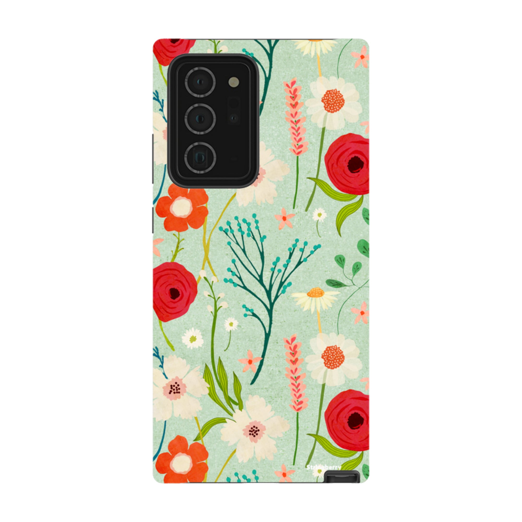 Samsung Tough Case - Floral By Katherine Quinn