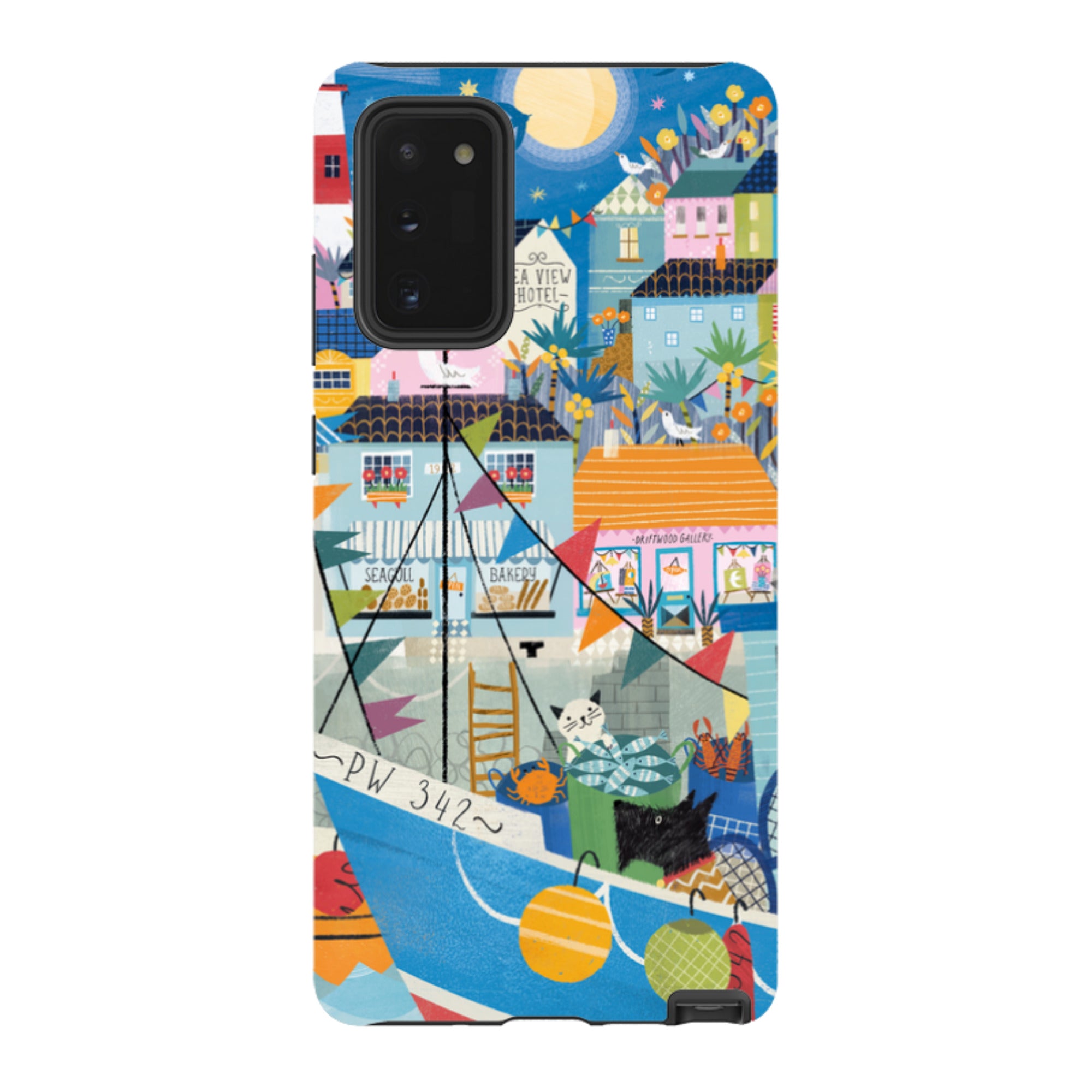Samsung Tough  Case - Night Harbour 2 By Ali Brookes