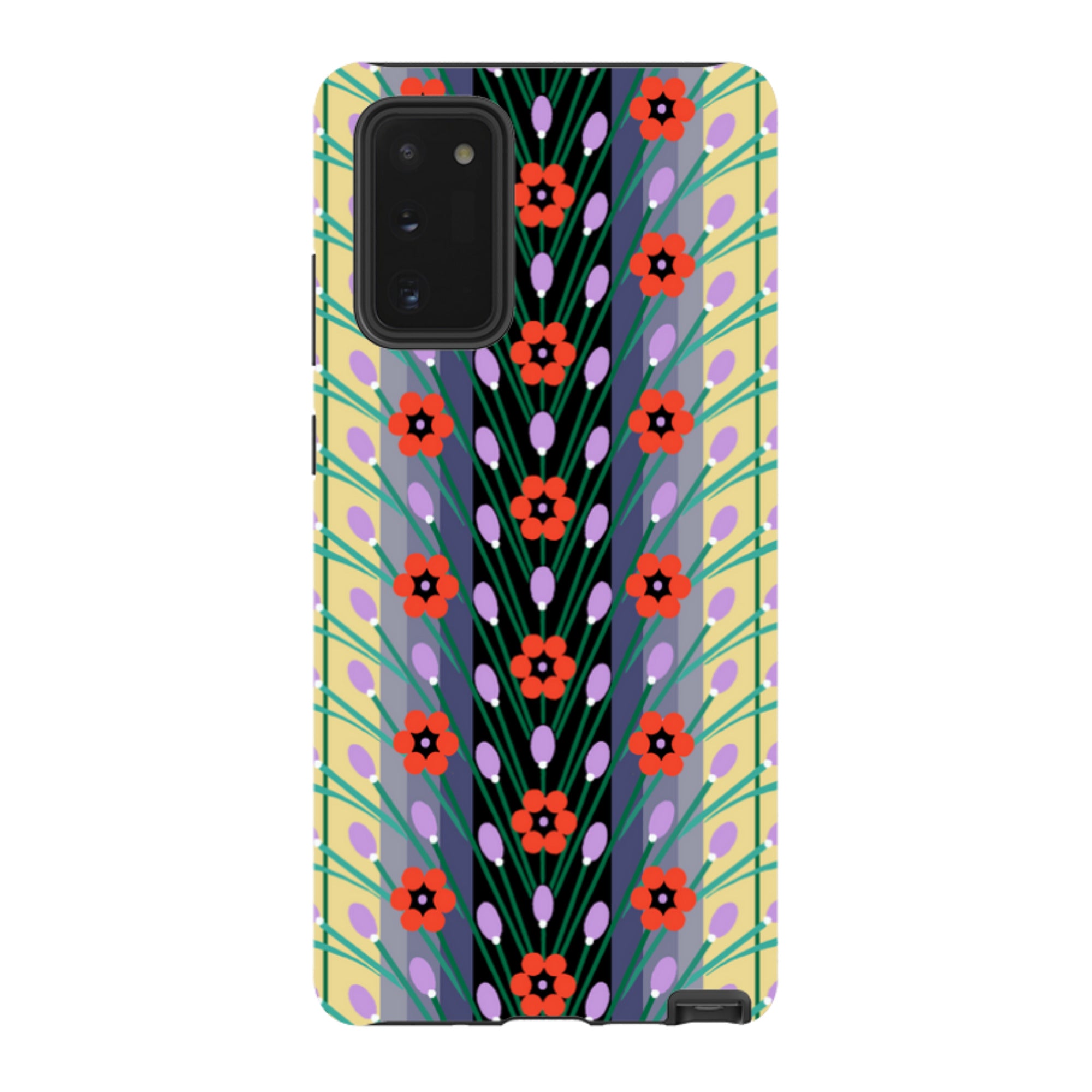 Samsung Tough  Case - Lavender Yellow By Cressida Bell