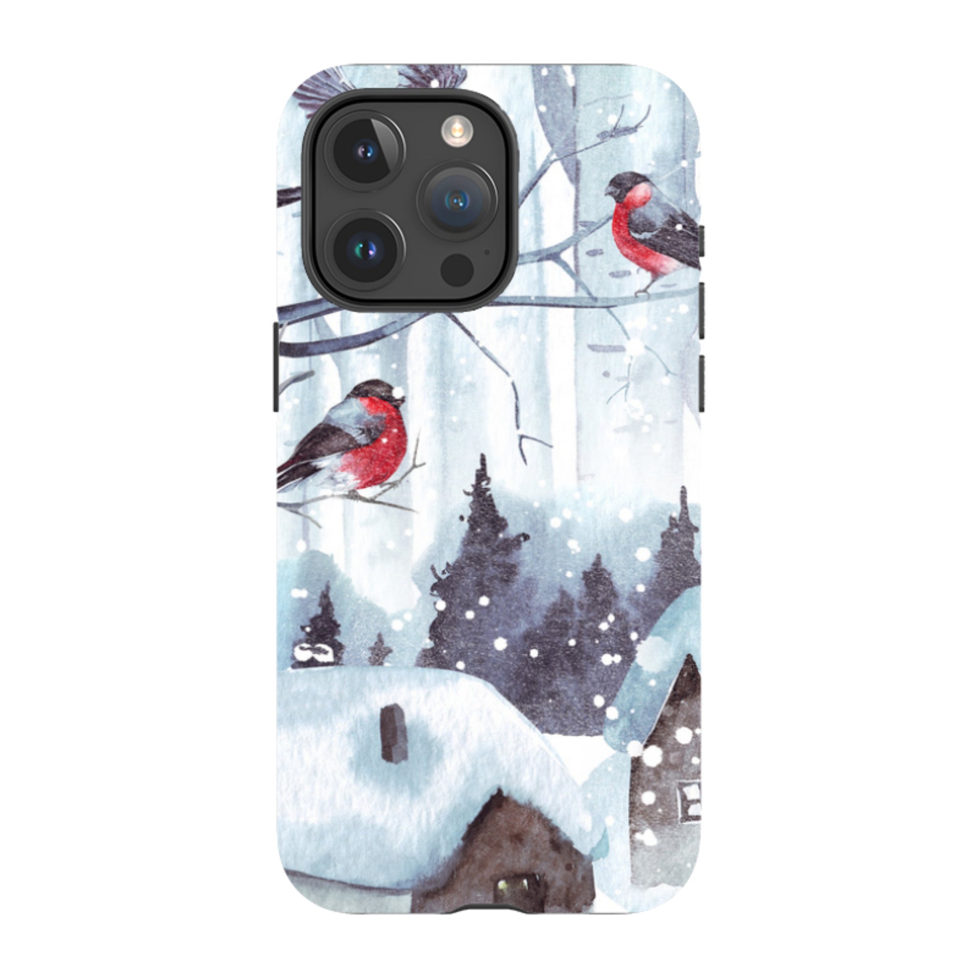 iPhone Tough Case - Cozy Xmas Day