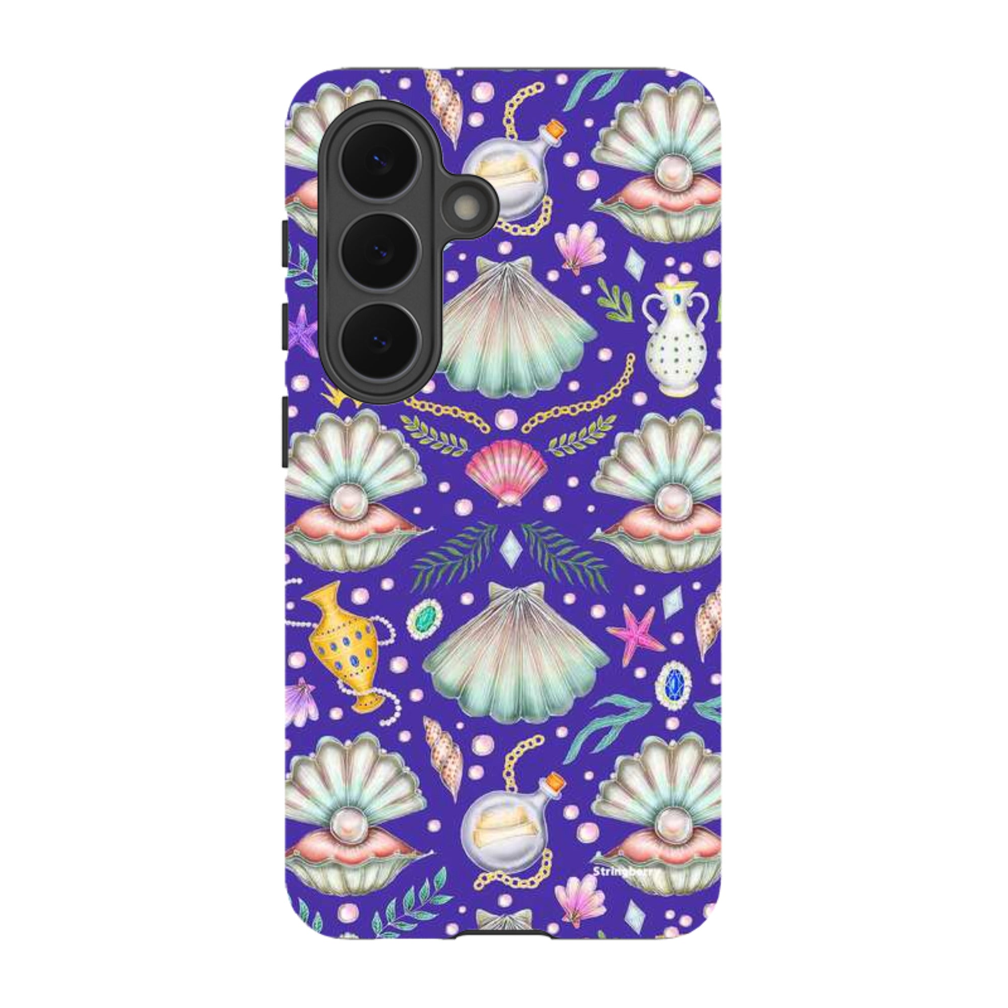 Samsung Tough Case - Pearl's Fantasy Indigo By Catherine Rowe