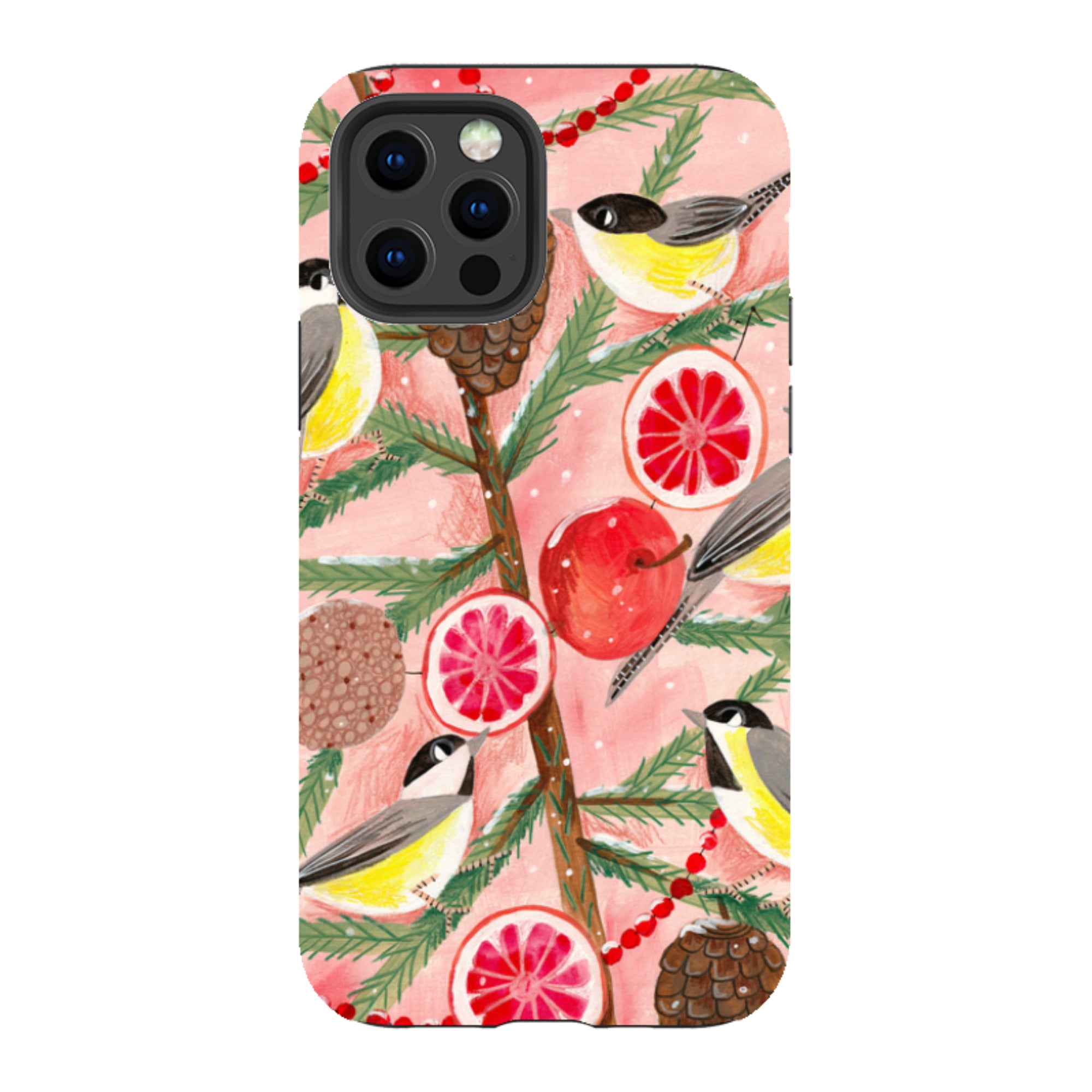 iPhone Tough Case - Chickadee By Caroline Bonne Muller