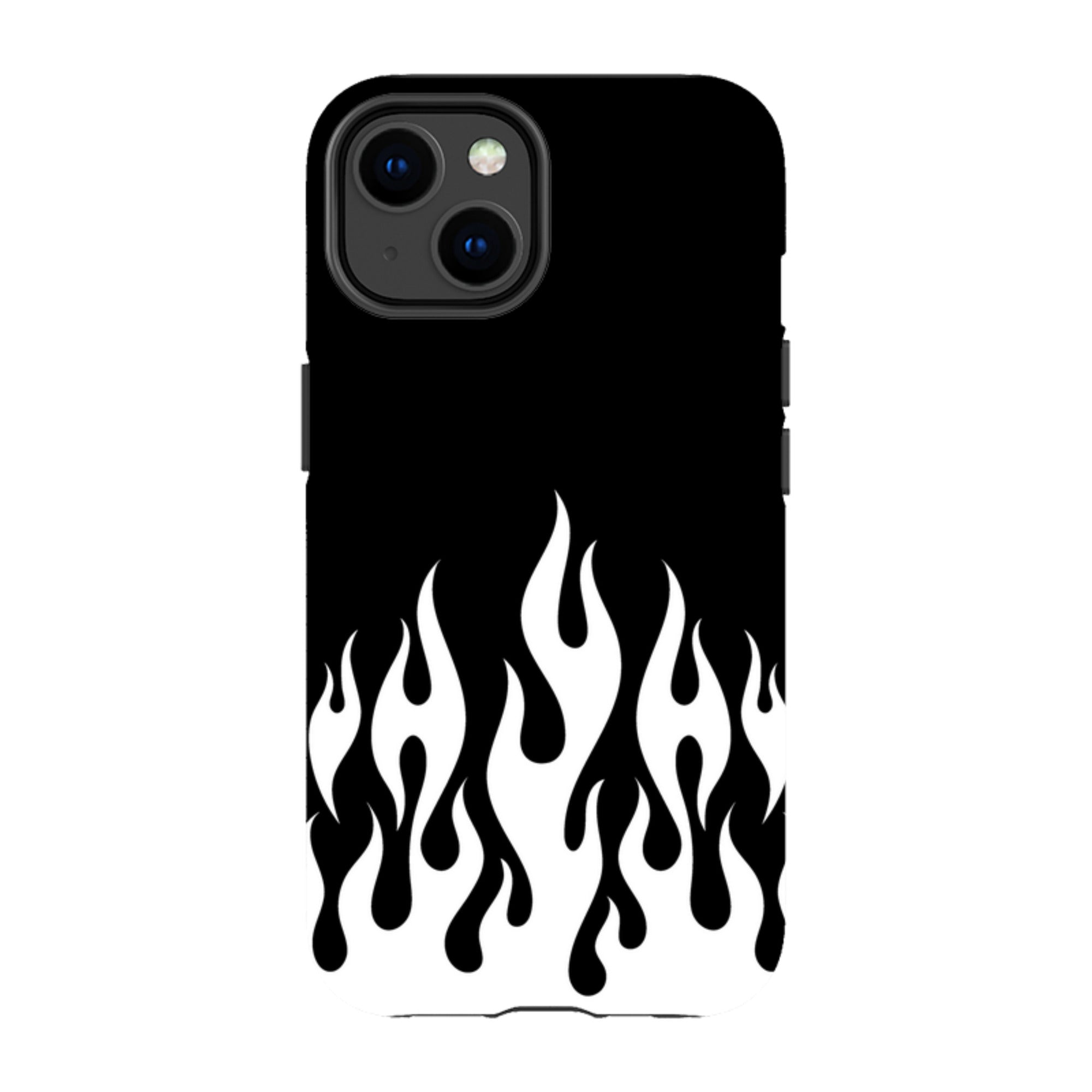 iPhone MagSafe Tough Case -  White Flames