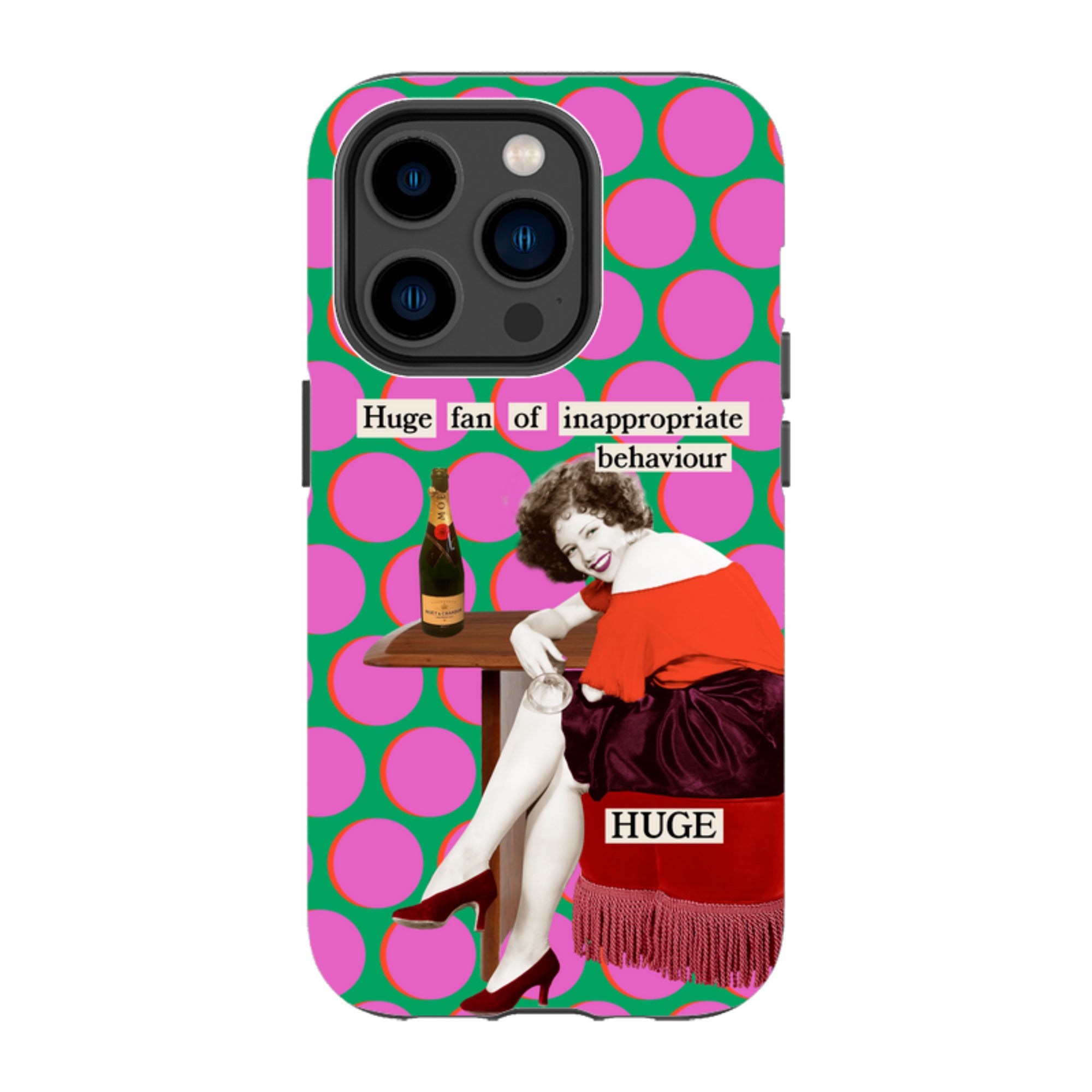 iPhone Tough Case - Inappropriate By Clare Jordan