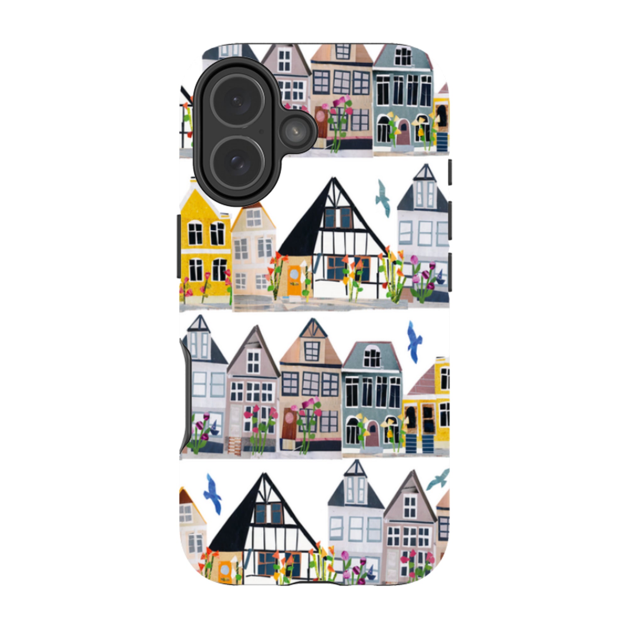 iPhone Tough Case - Danish Houses By Tracey English