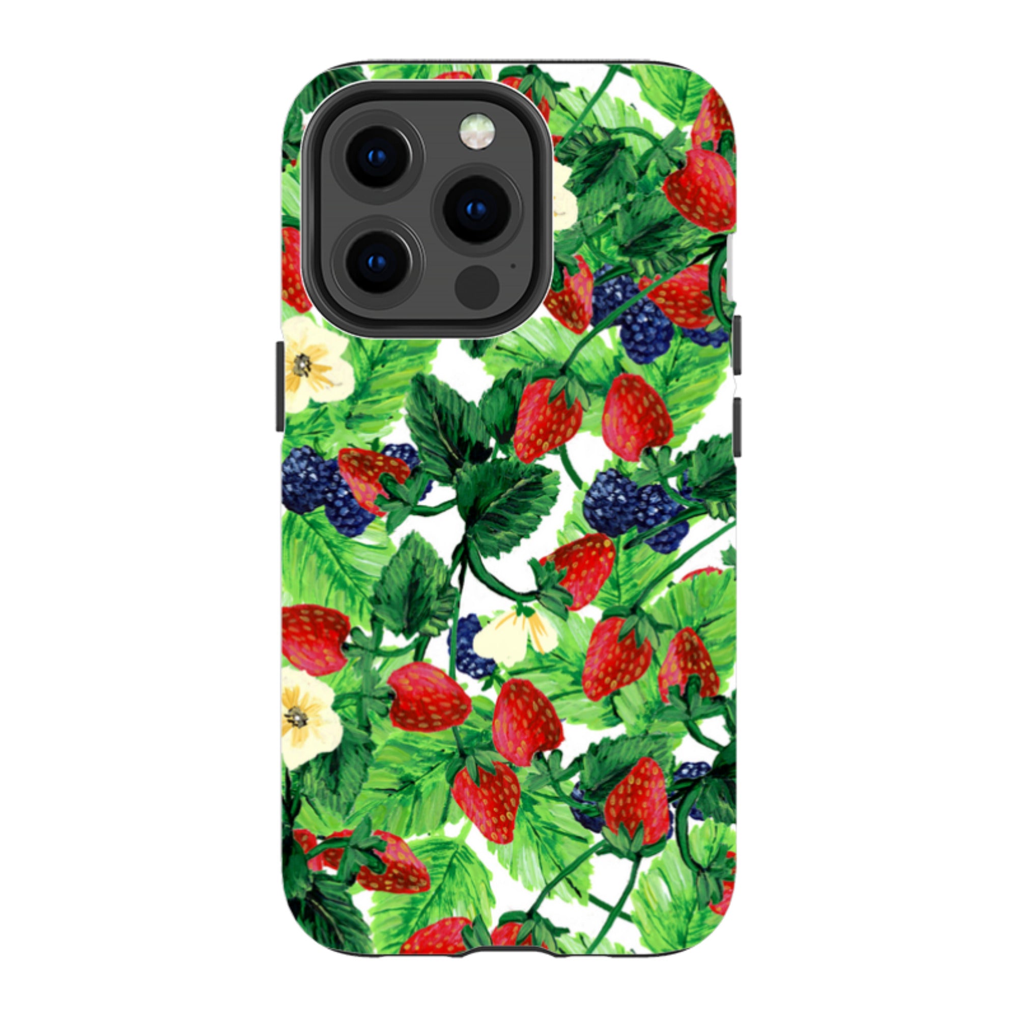 iPhone MagSafe Tough Case - Strawberries III By Abby Jacobs