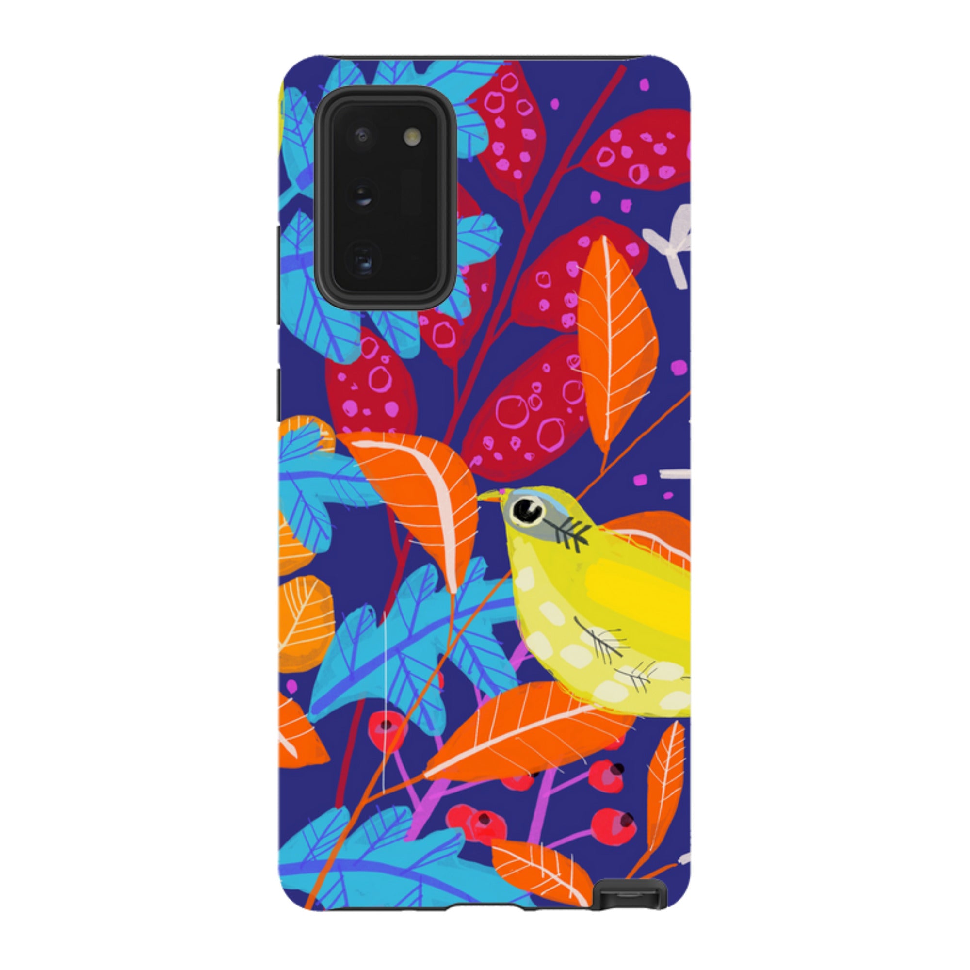 Samsung Tough Case - Yellow Bird By Claire West