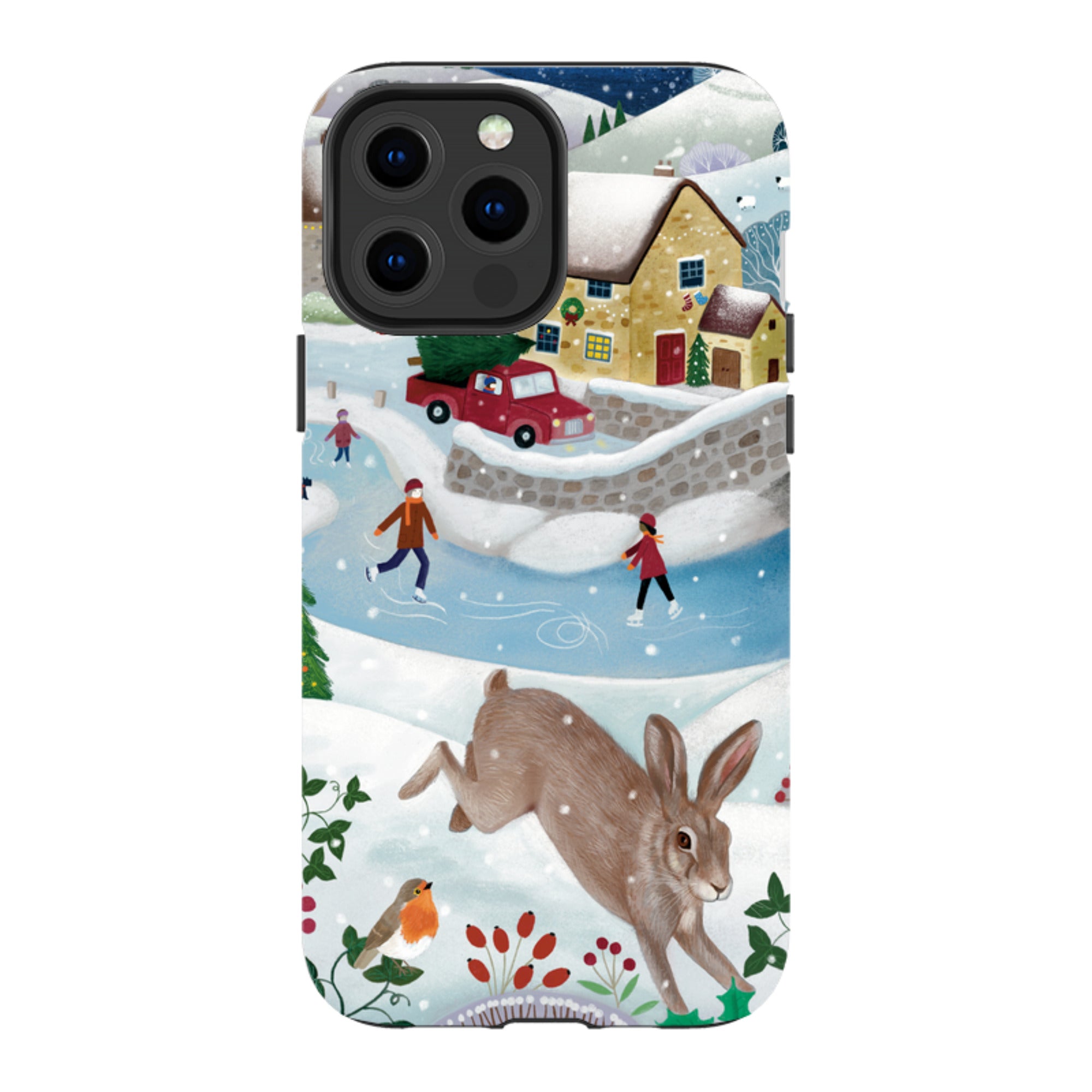 iPhone MagSafe Tough Case -  Advent Rabbit By Bex Parkin