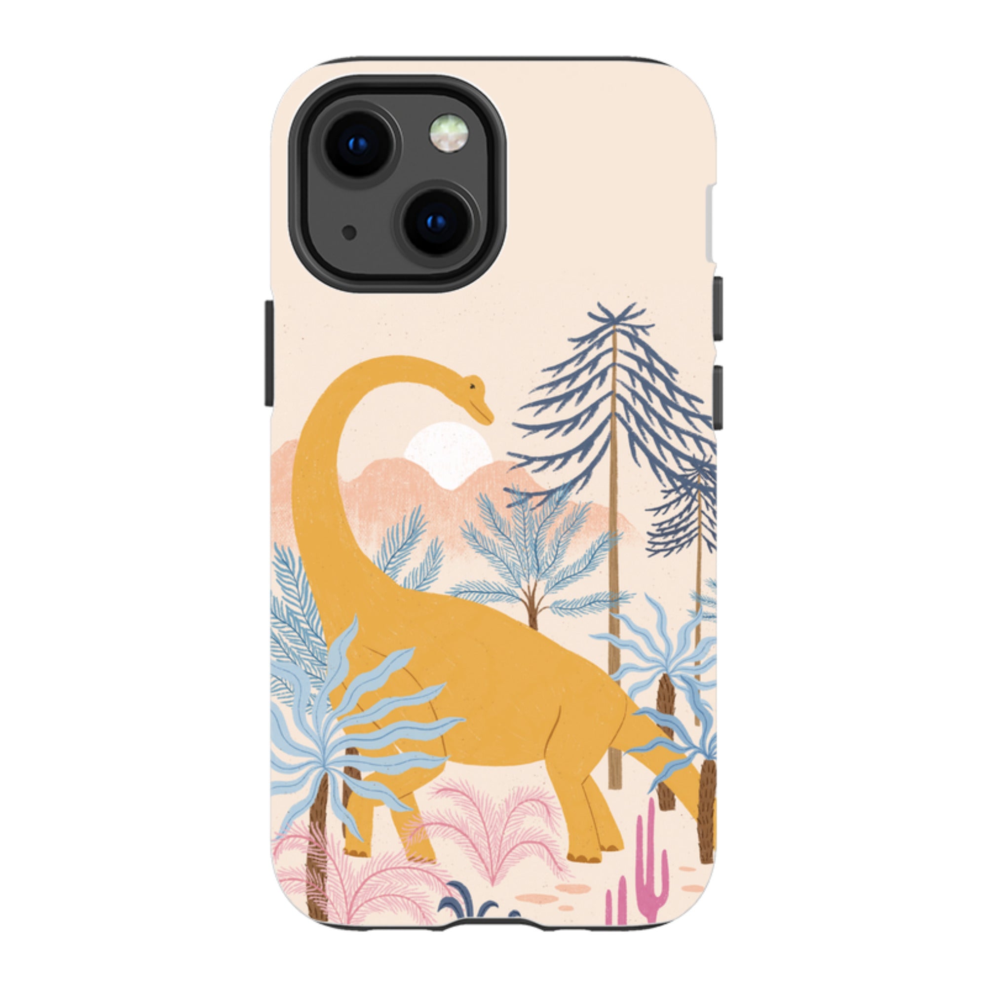 iPhone Tough Case - Brachiosaurus By Meghann Rader