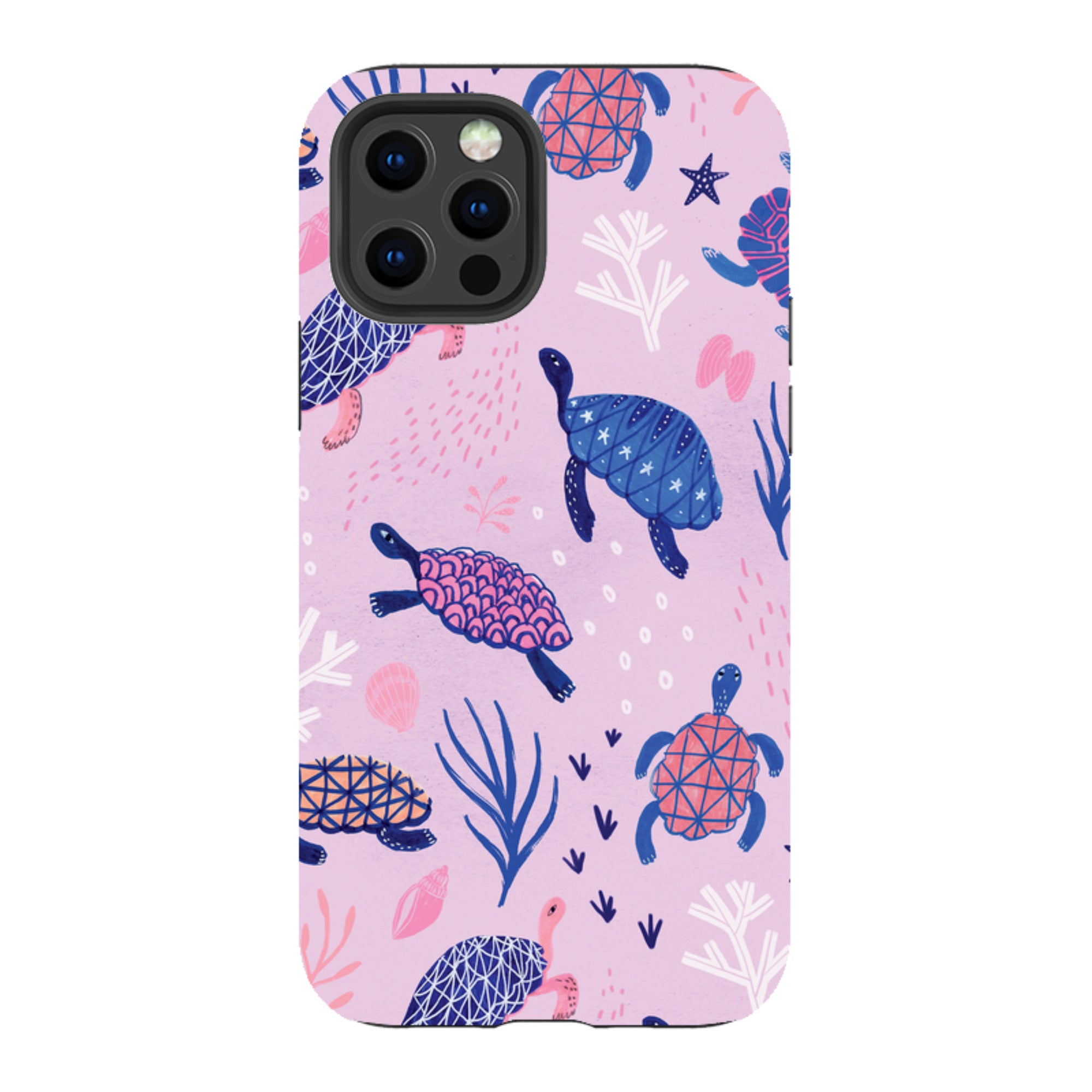 iPhone Tough Case - Turtles By Lee Foster Wilson