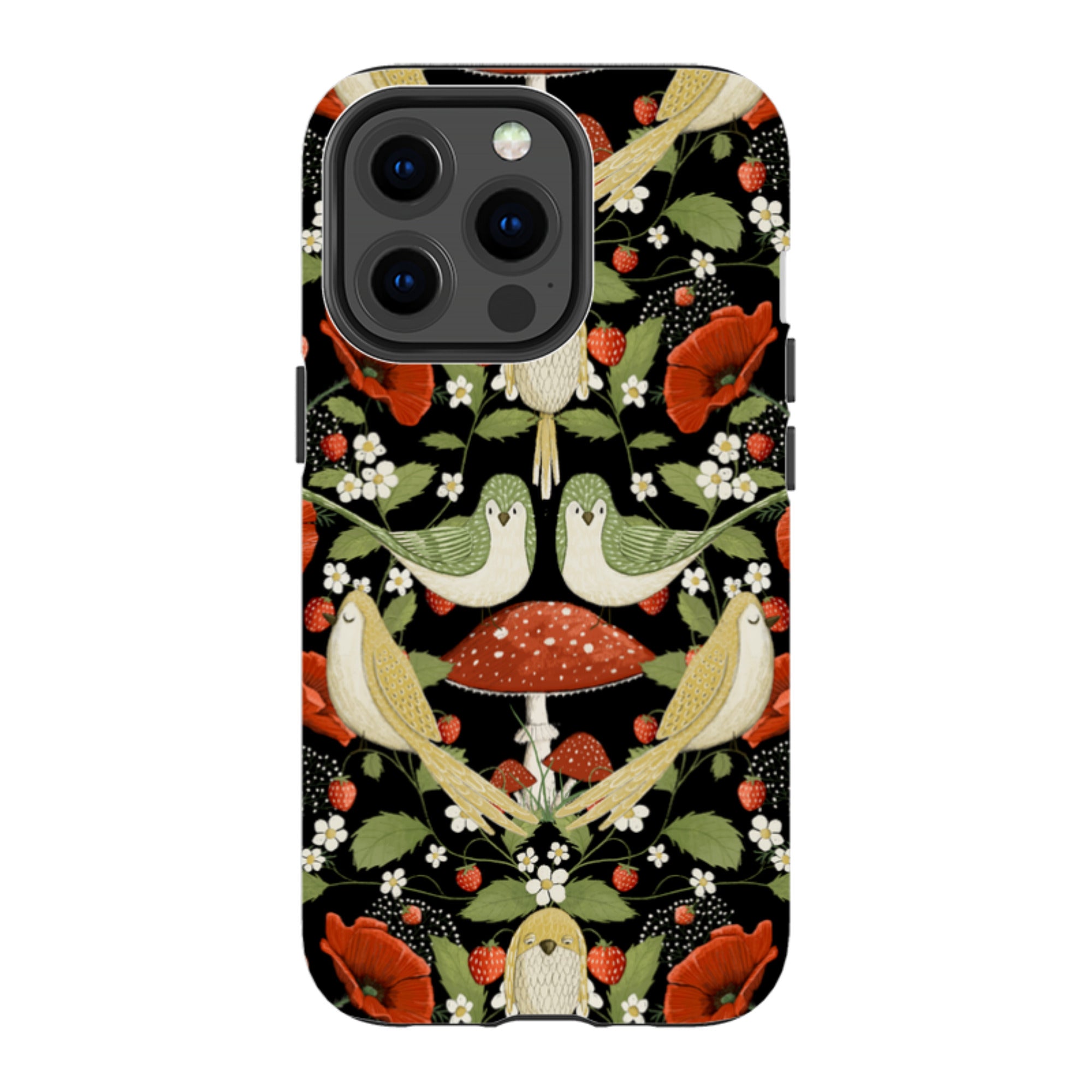 iPhone MagSafe Tough Case - Red Poppies By Maja Lindberg
