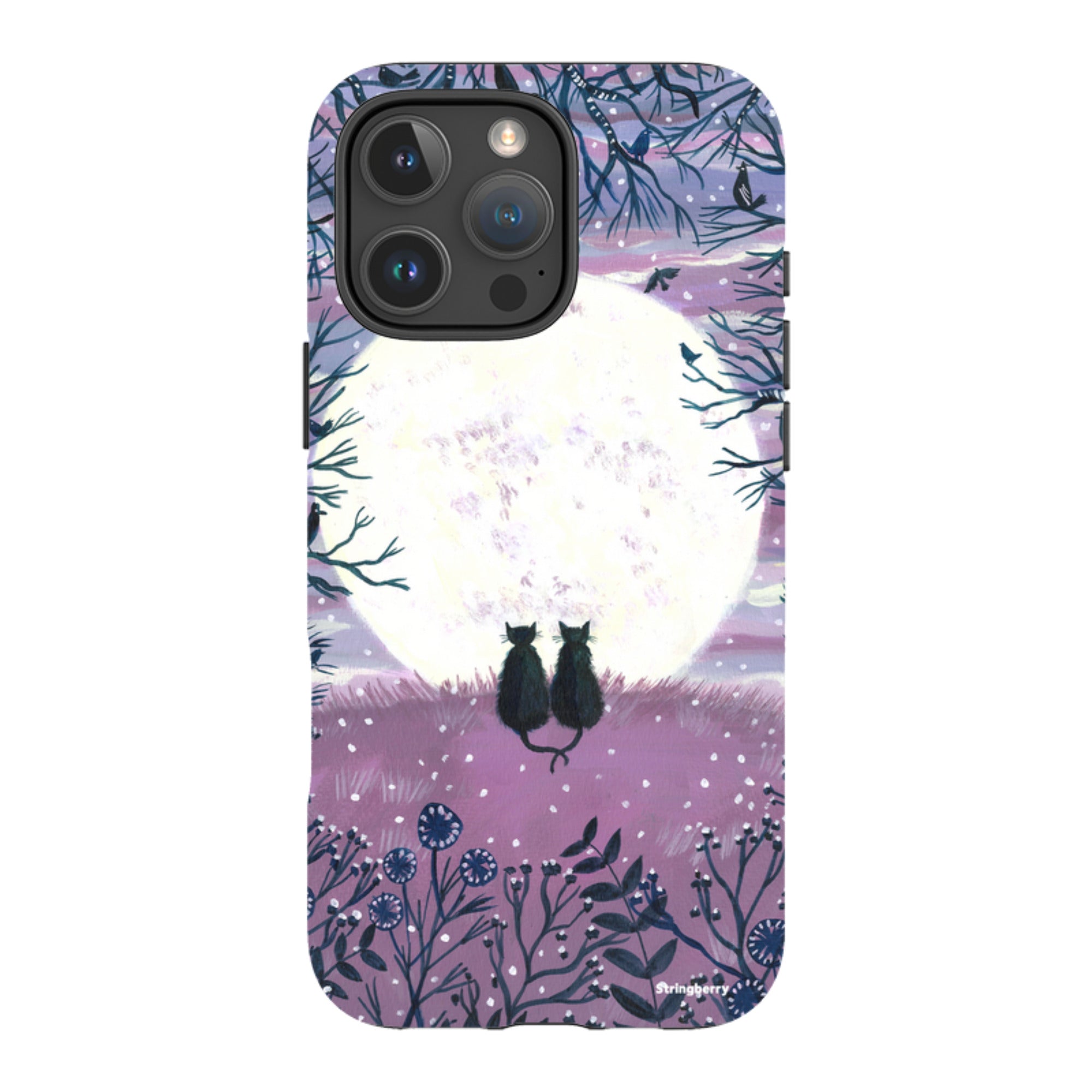 iPhone MagSafe Tough Case - Winter Cats II By Mary Stubberfield