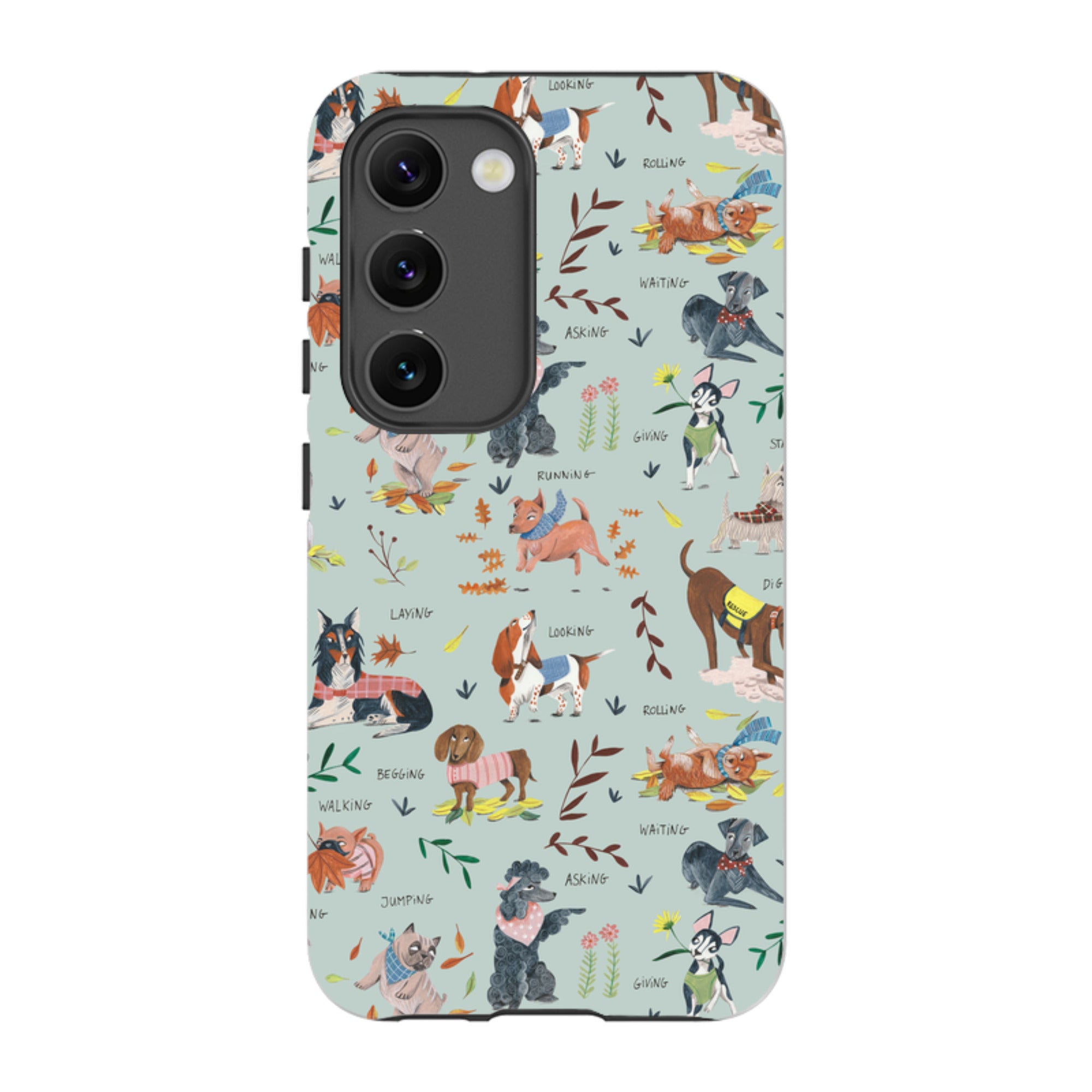 Samsung Tough Case - Dog Pattern II By Caroline Bonne Muller