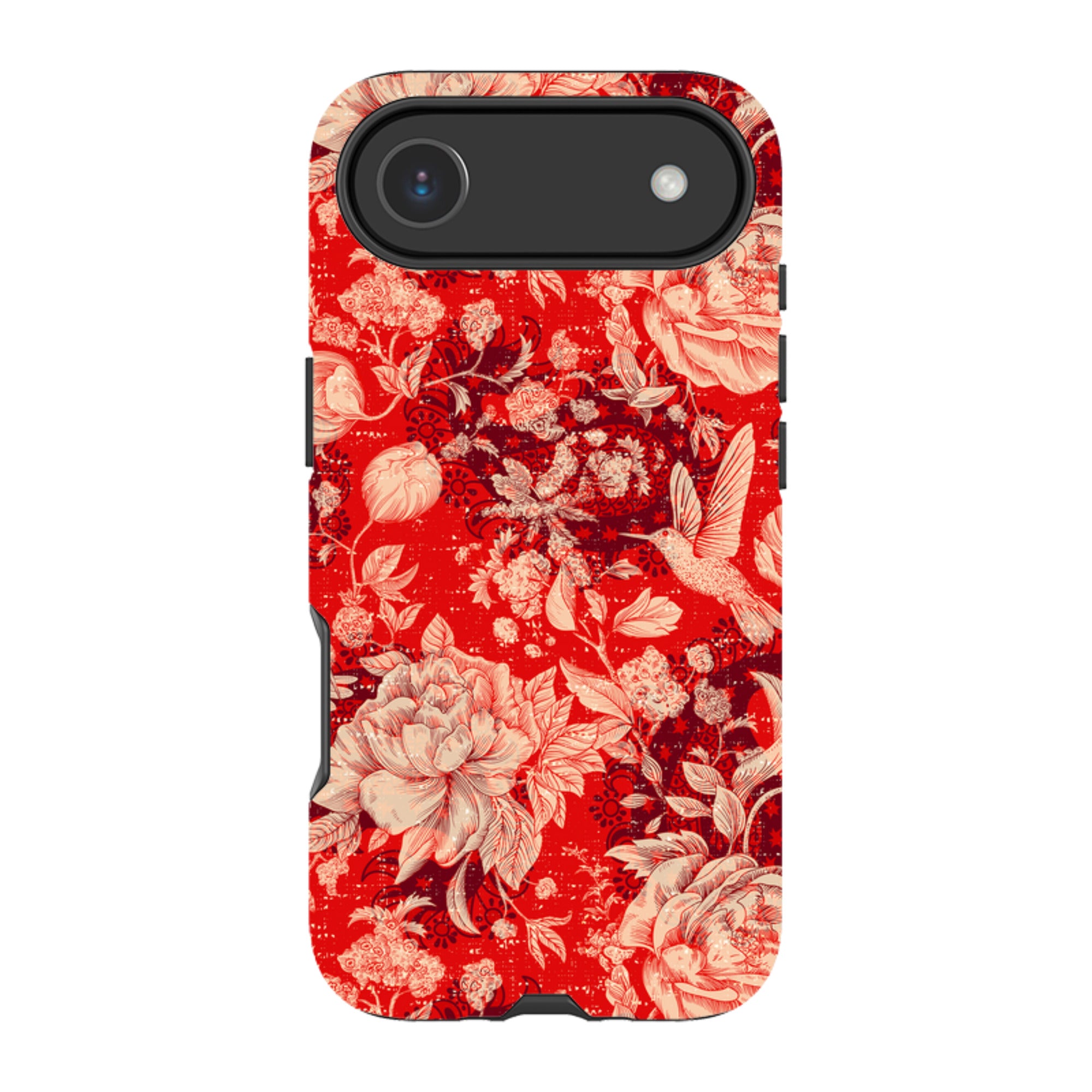 iPhone Tough Case - Red Peonies