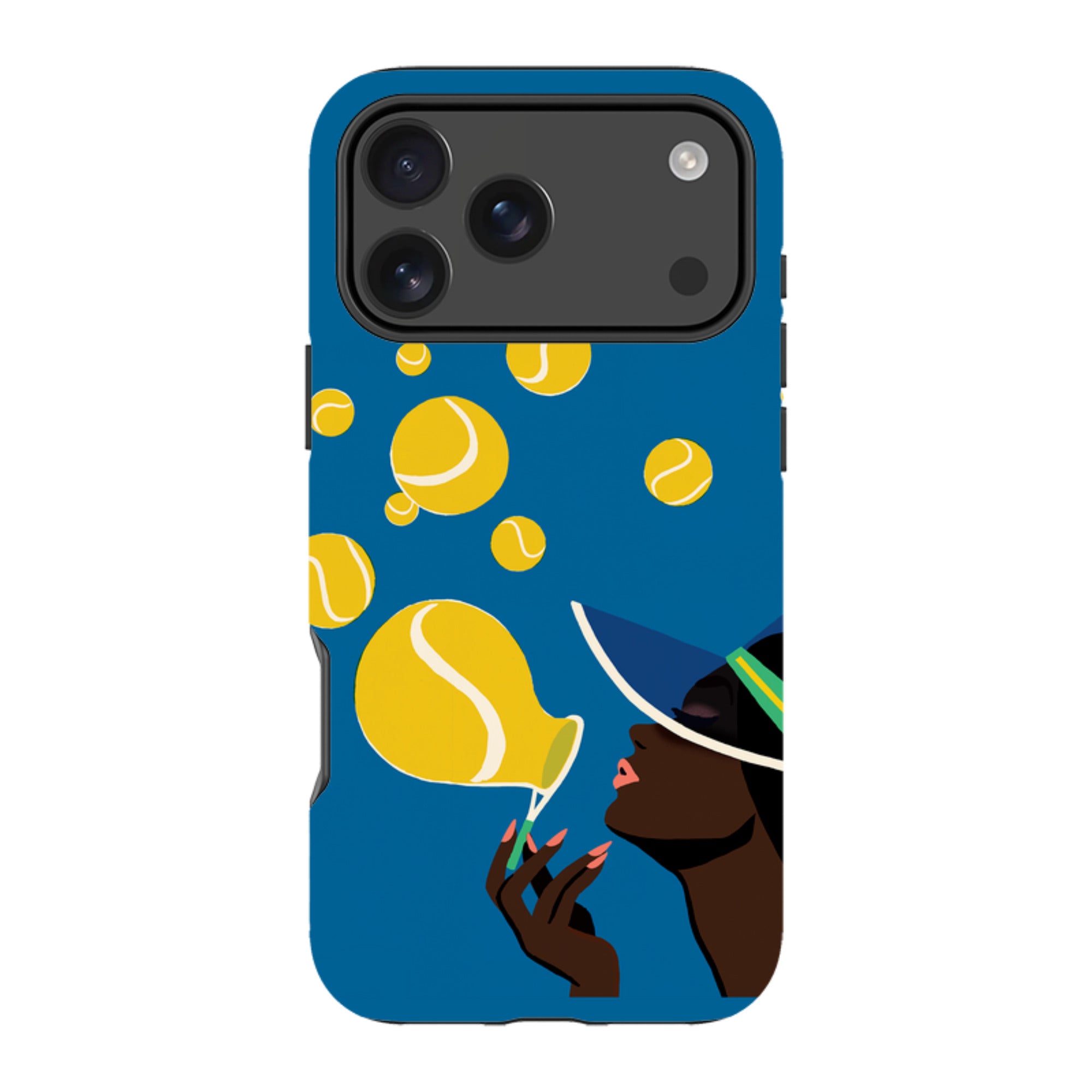iPhone Tough Case - Court Bubbles