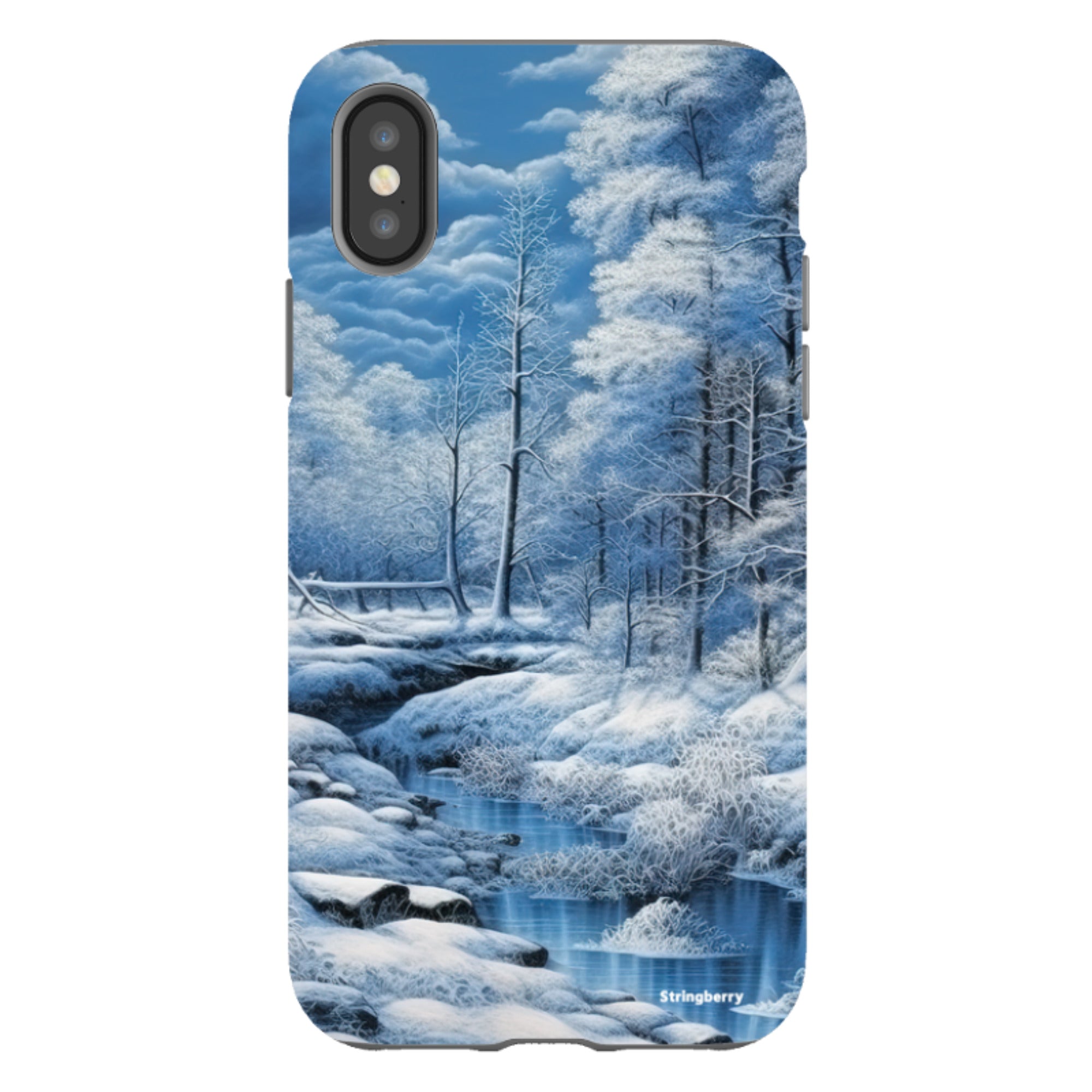 iPhone Tough Case - Blue Winter