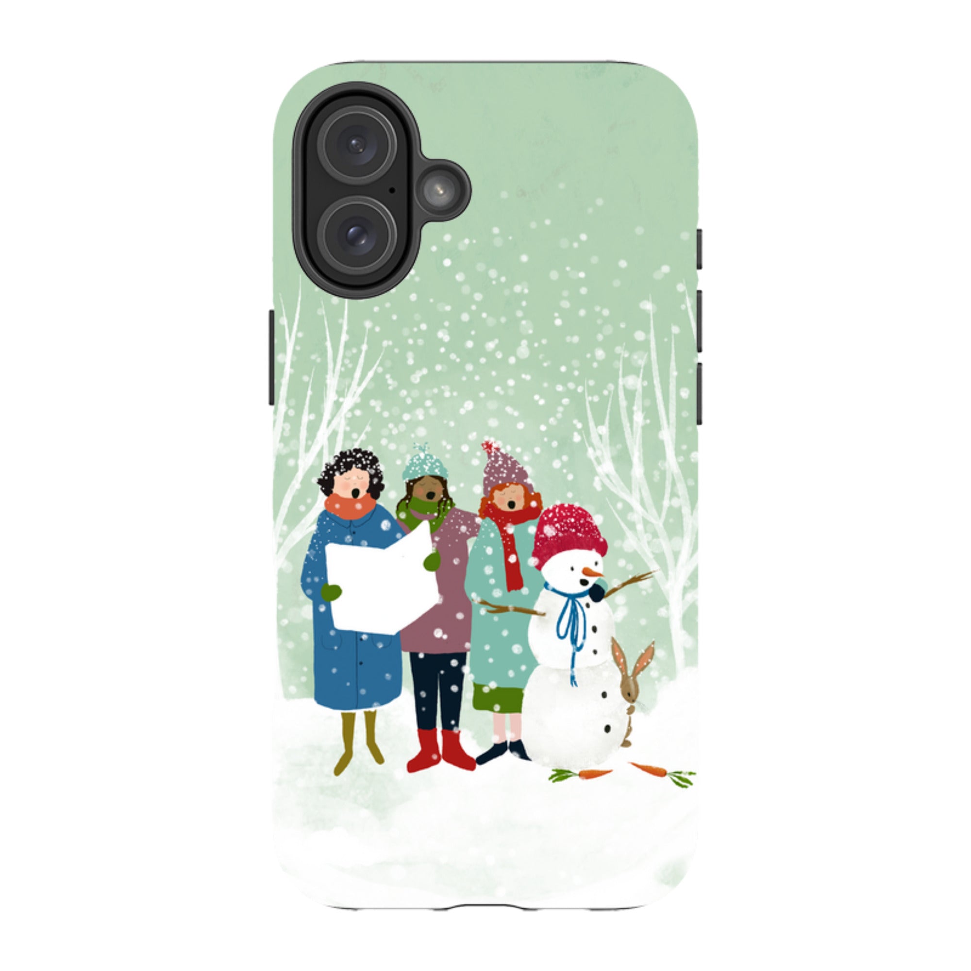 iPhone Tough Case - Card Singers 3 By Katherine Quinn