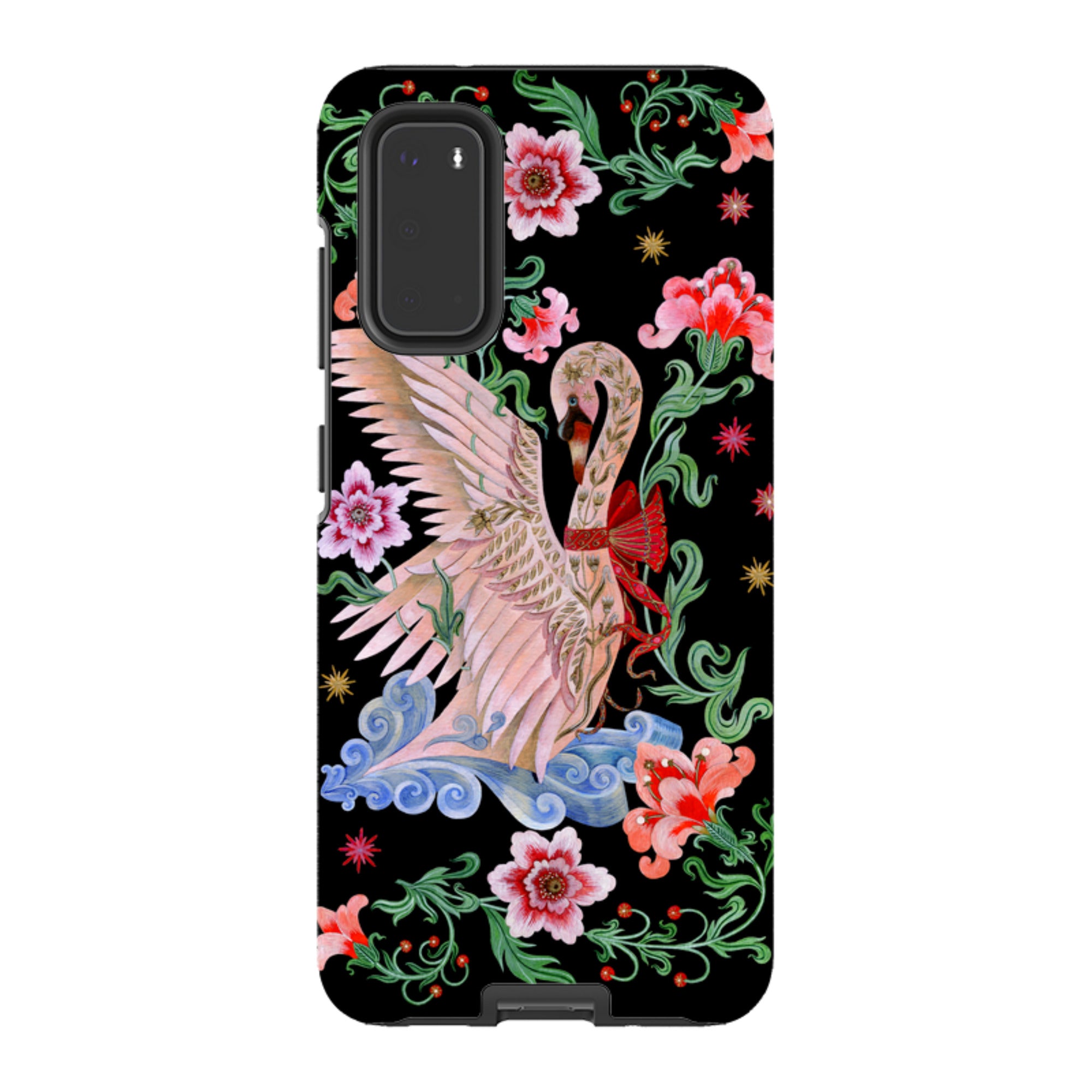 Samsung Tough  Case - Seven Swans A Swimming By Maria Matos