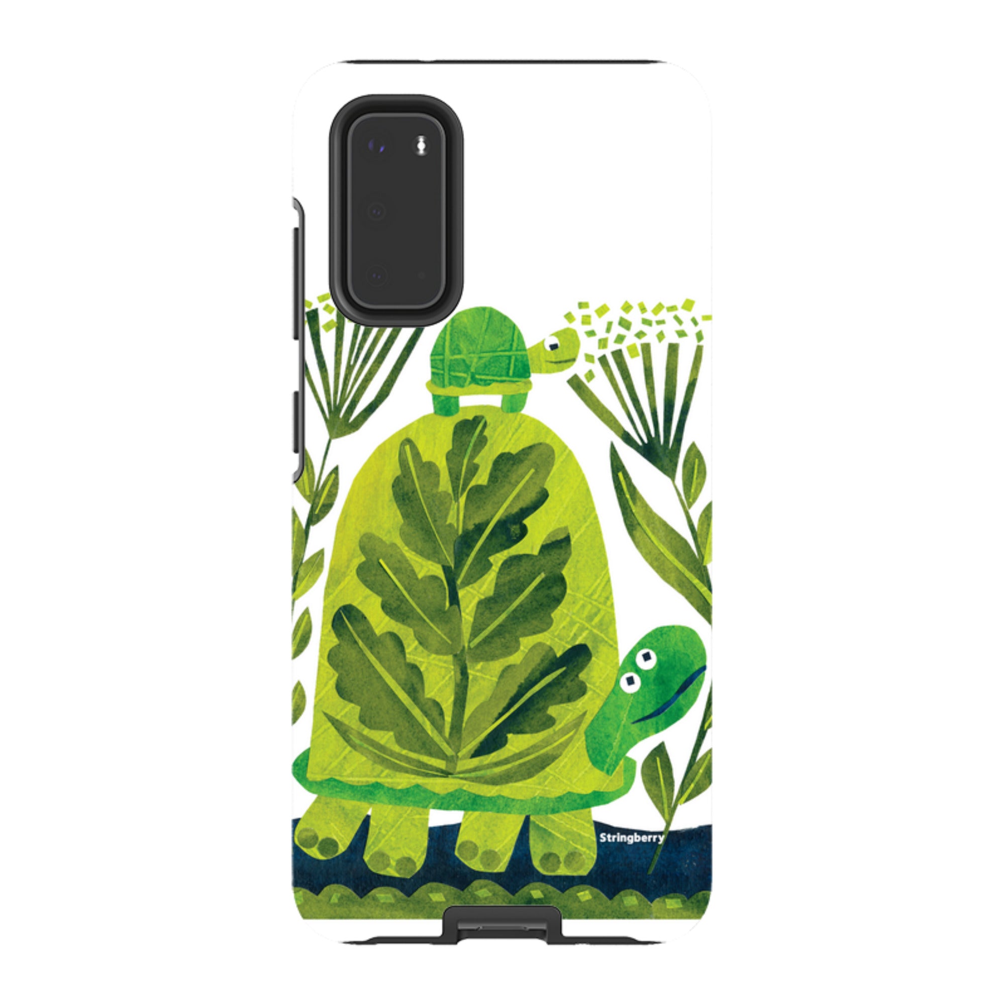 Samsung Tough Case - Folk Tortoise By Tracey English