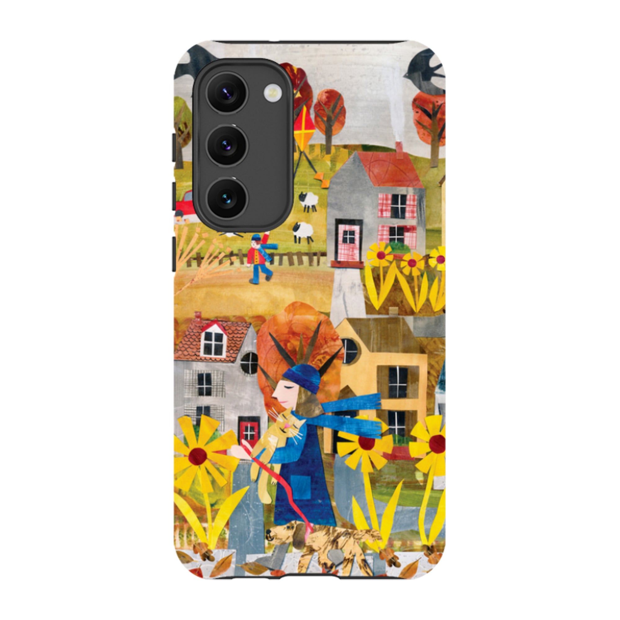 Samsung Tough Case - Autumn Walk By Tracey English