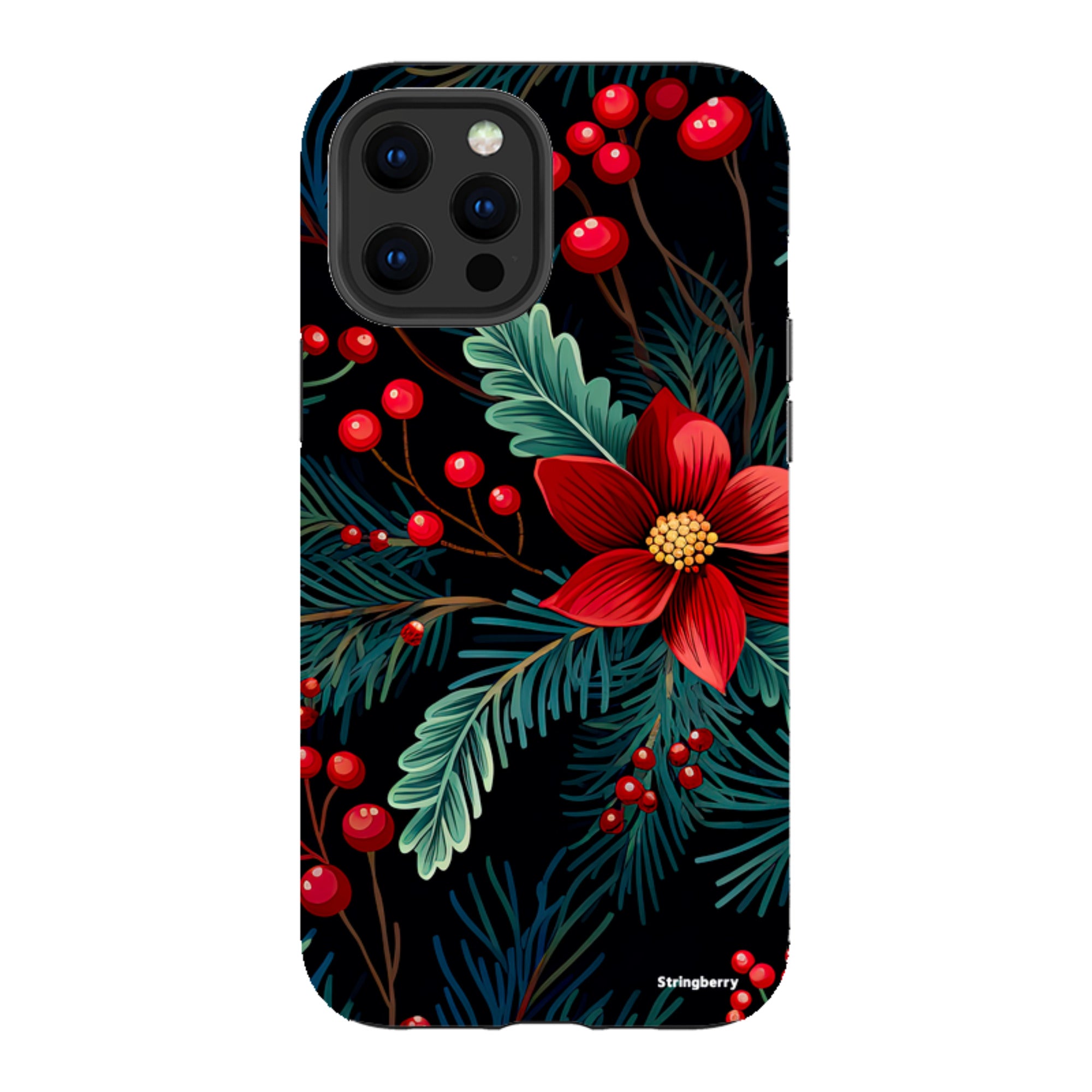 iPhone Tough Case - Red Berries II