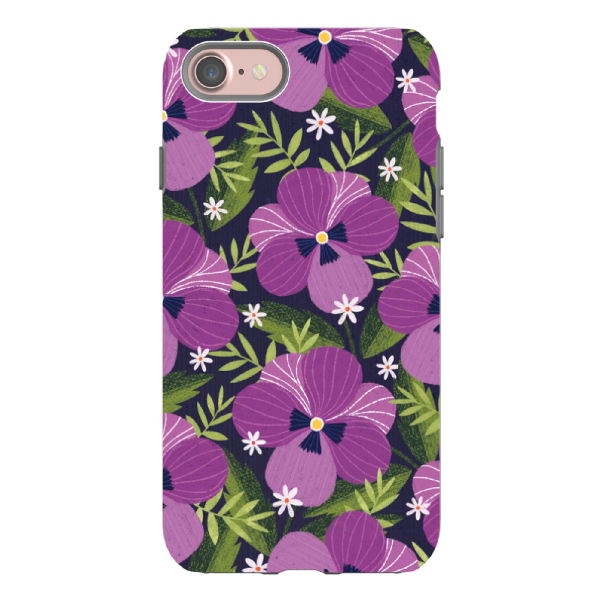 iPhone Tough Case - Pensees I By Ali Brookes