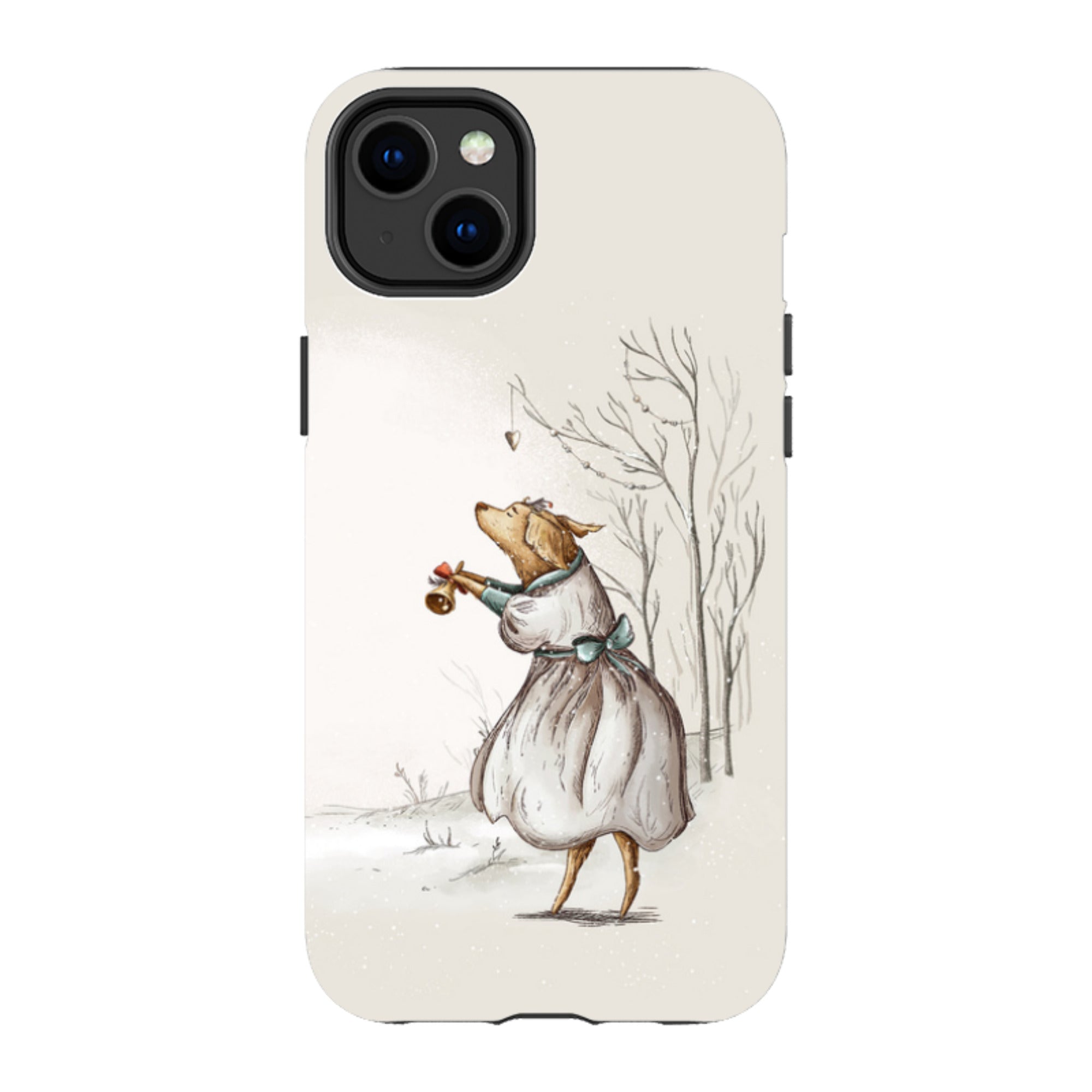 iPhone Tough Case - Lady Xmas