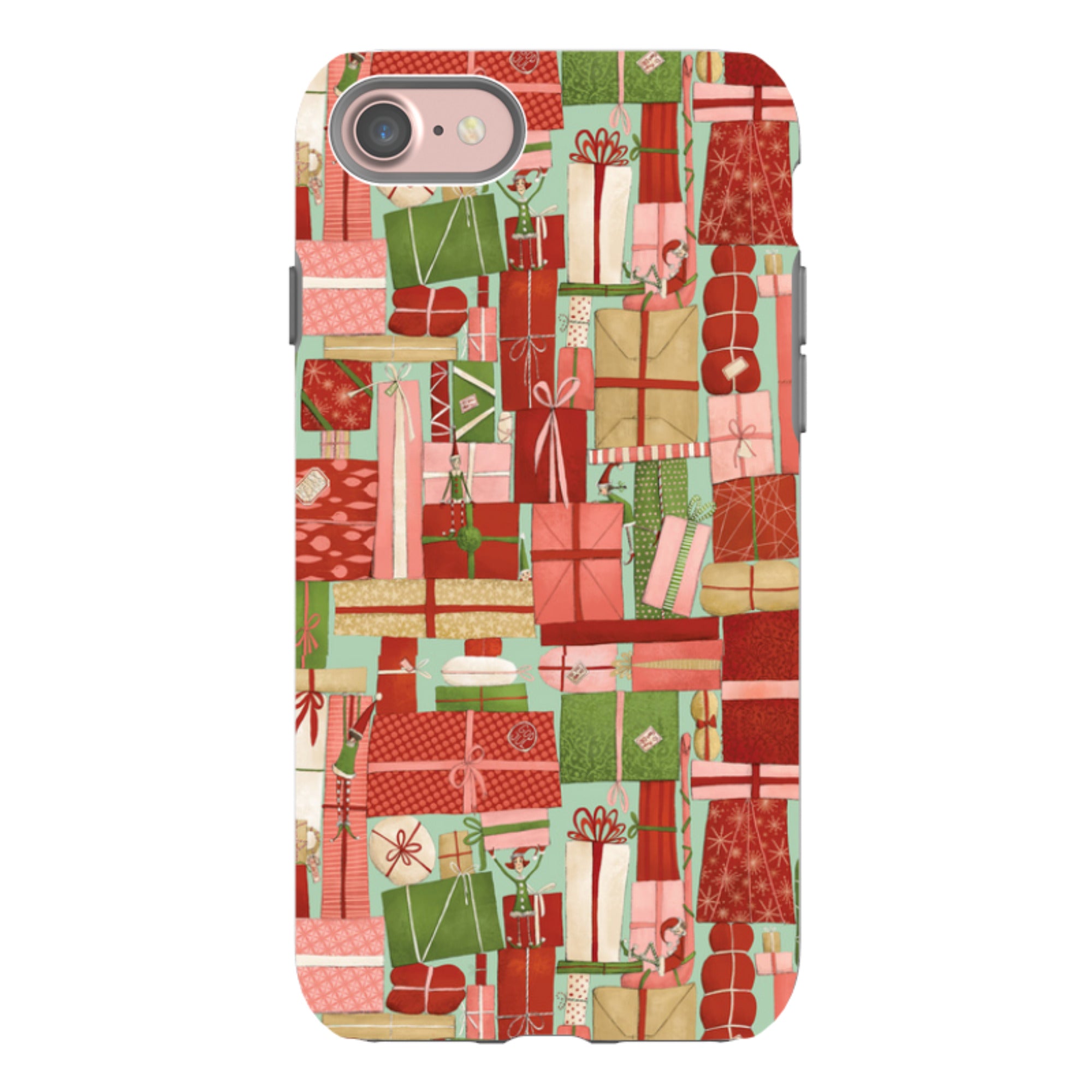iPhone Tough Case - Santas Helpers By Maja Lindberg