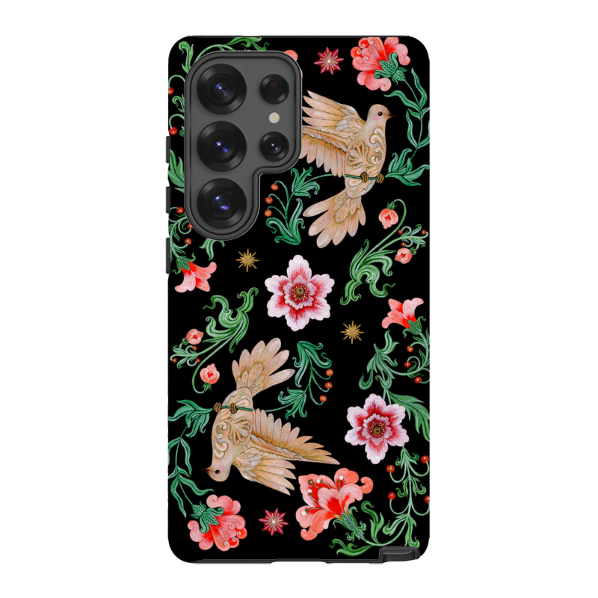 Samsung Tough  Case - Two Turtle Doves By Maria Matos