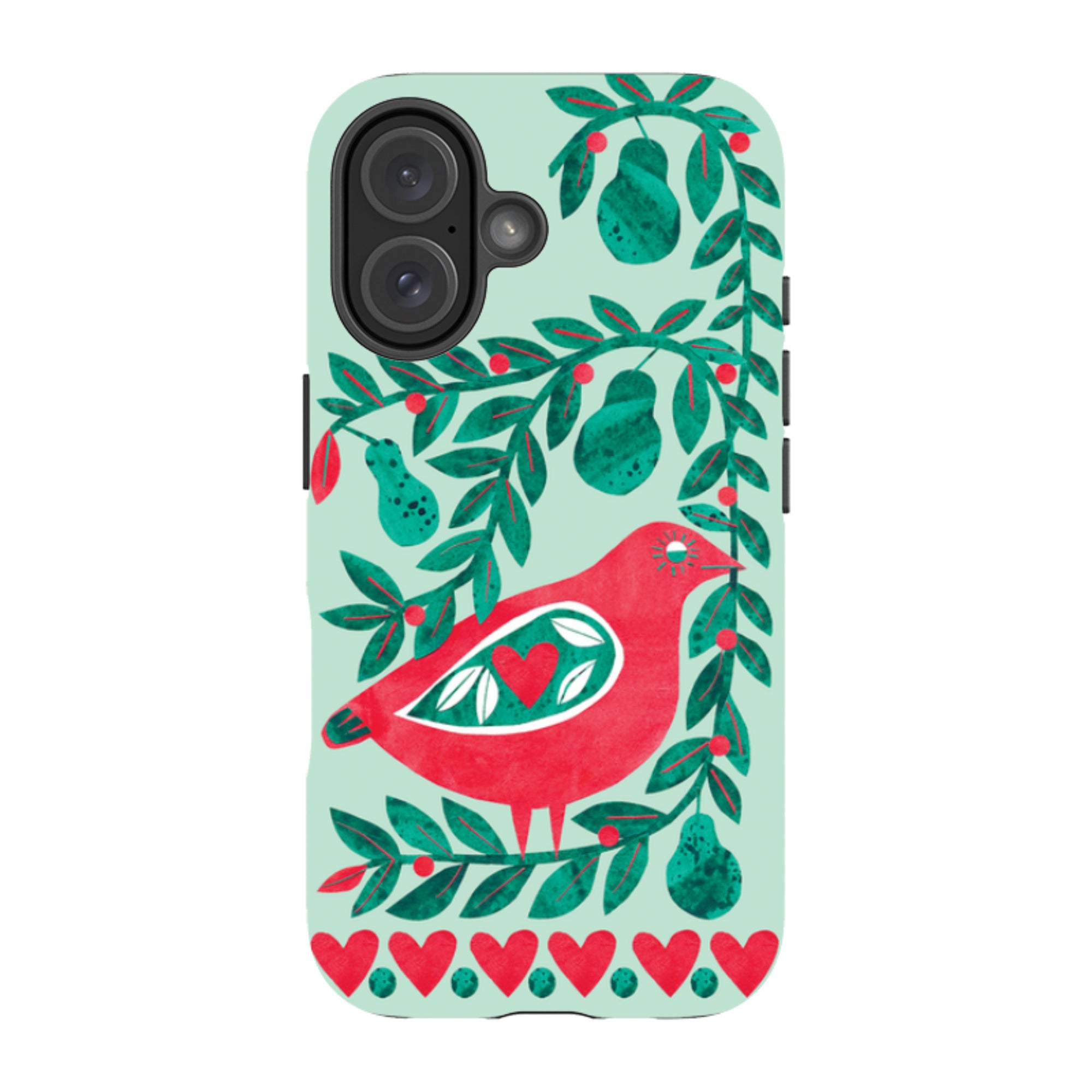 iPhone Tough Case - Partridge With Pears By Tracey English