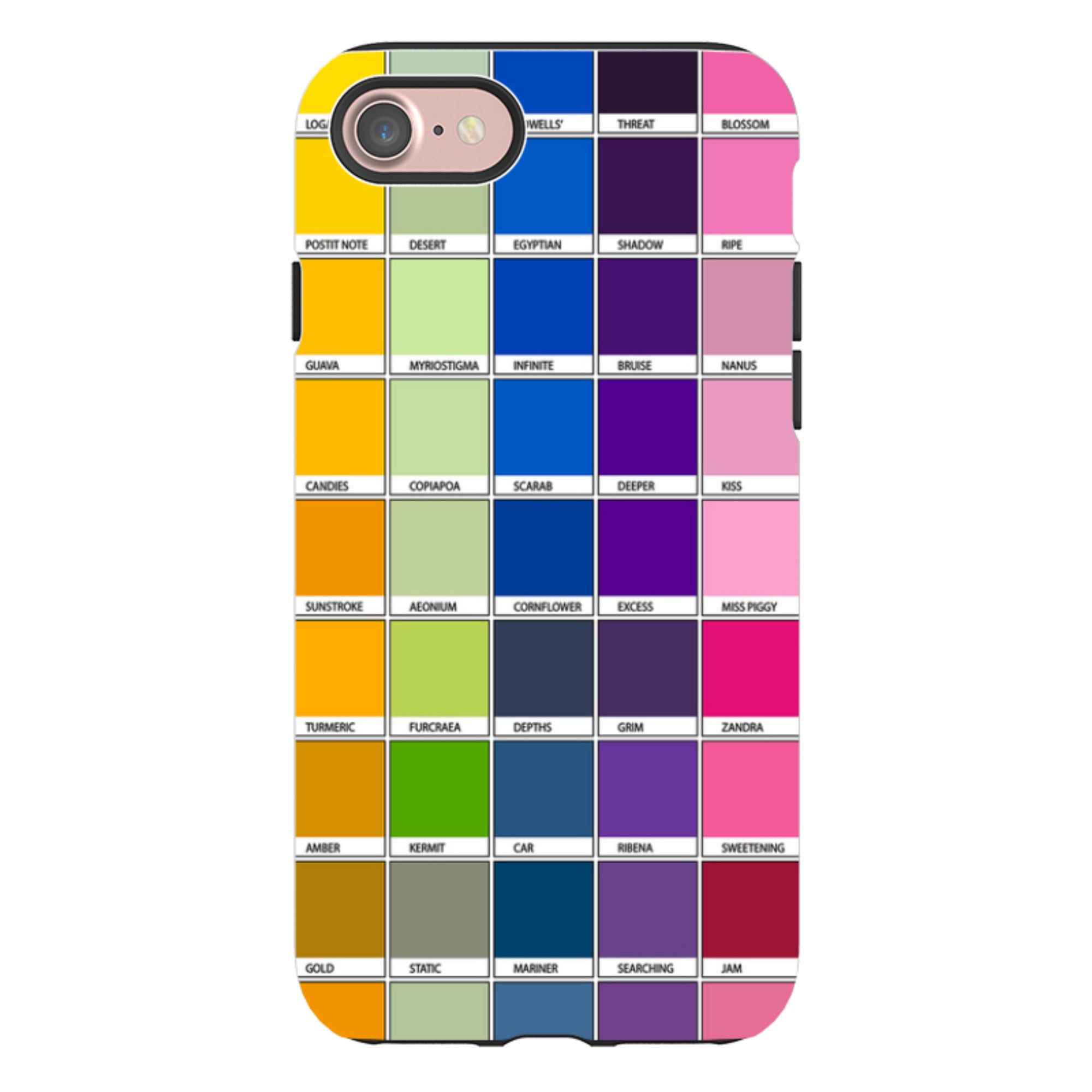 iPhone Tough Case - Multi Chromology By Kitty Joseph