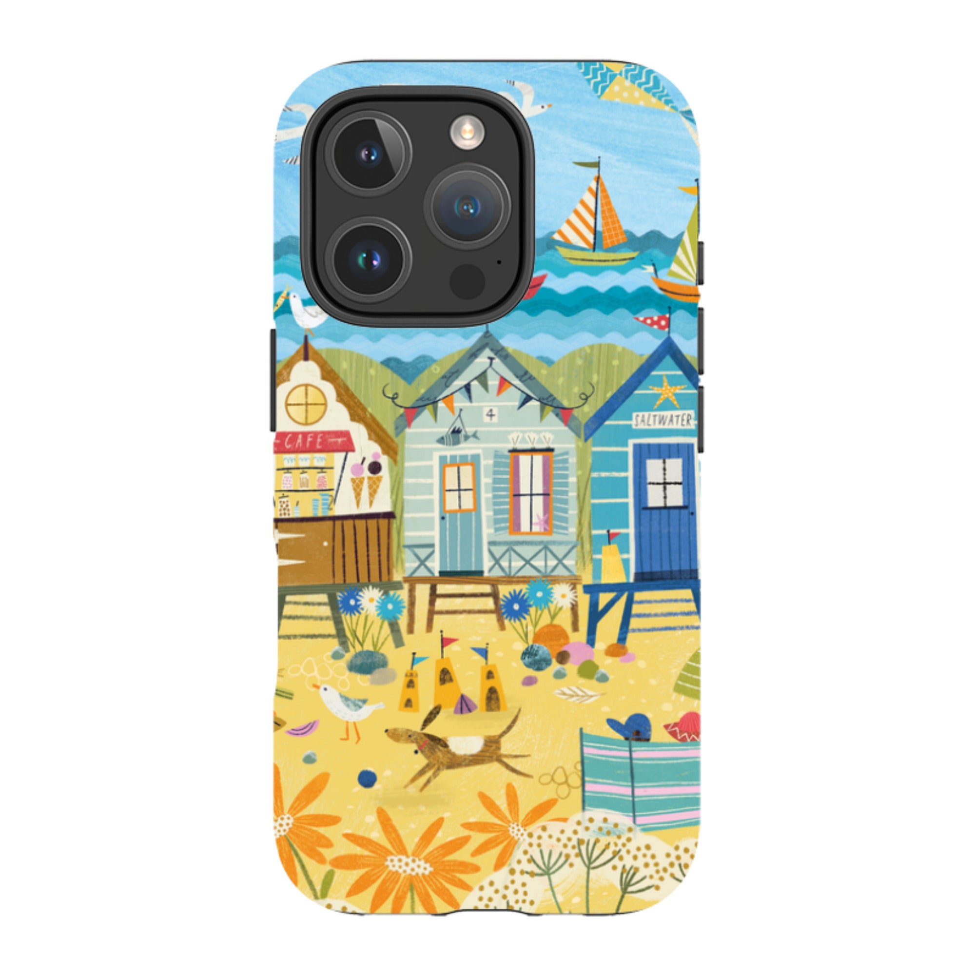 iPhone MagSafe Tough Case - Beachy Days 1 By Ali Brookes