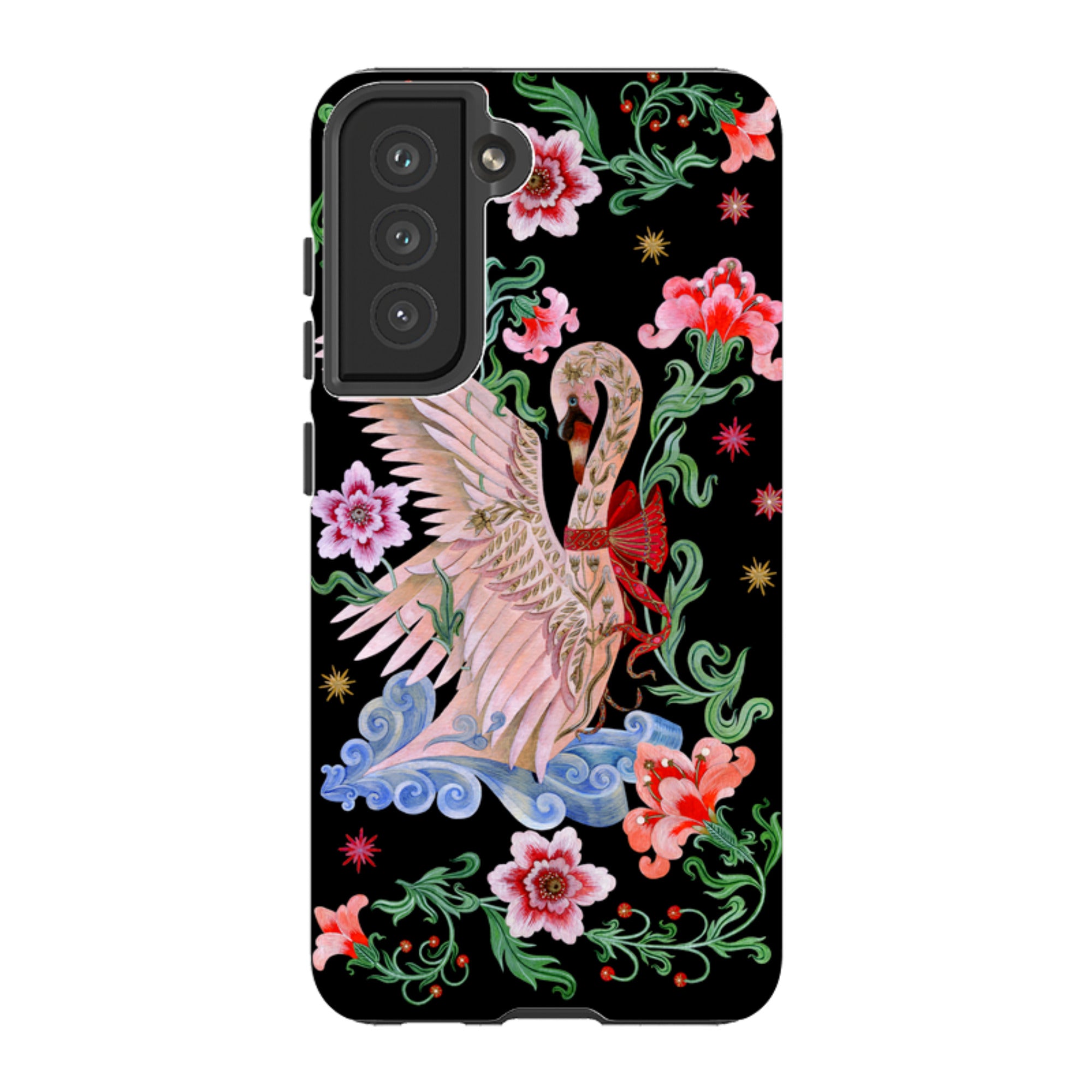 Samsung Tough  Case - Seven Swans A Swimming By Maria Matos