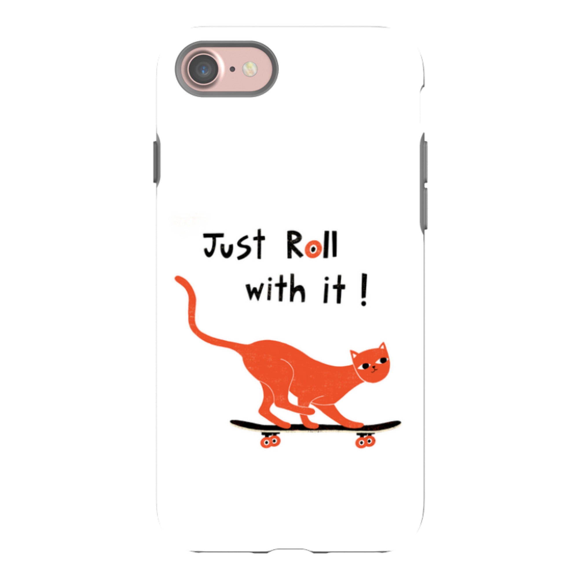 iPhone Tough Case - Just Roll With It By Suzy Taylor