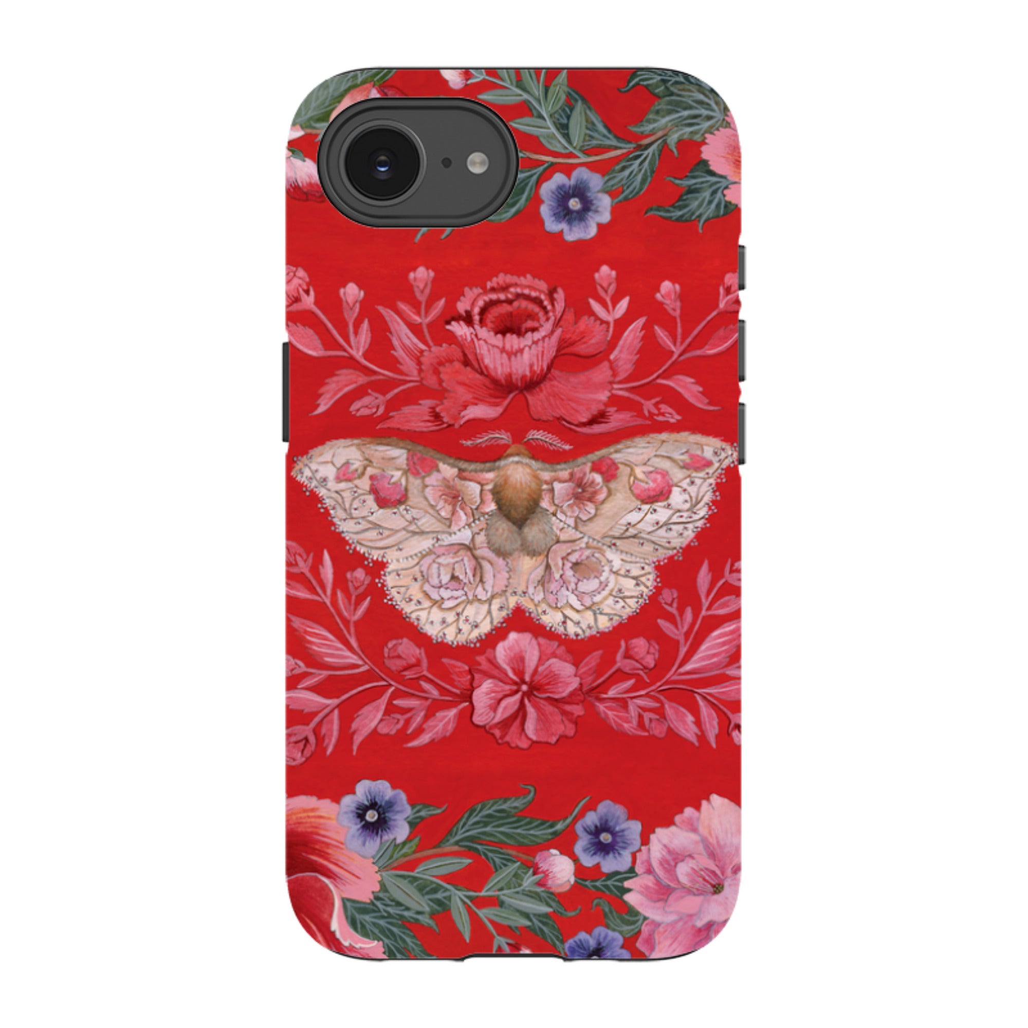 iPhone Tough Case - Blossom Moth By Maria Matos