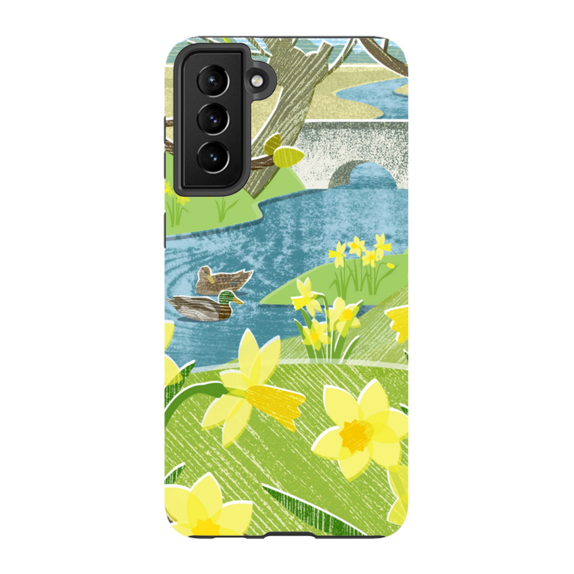 Samsung Tough Case - Daffs And Ducks By Liane Payne