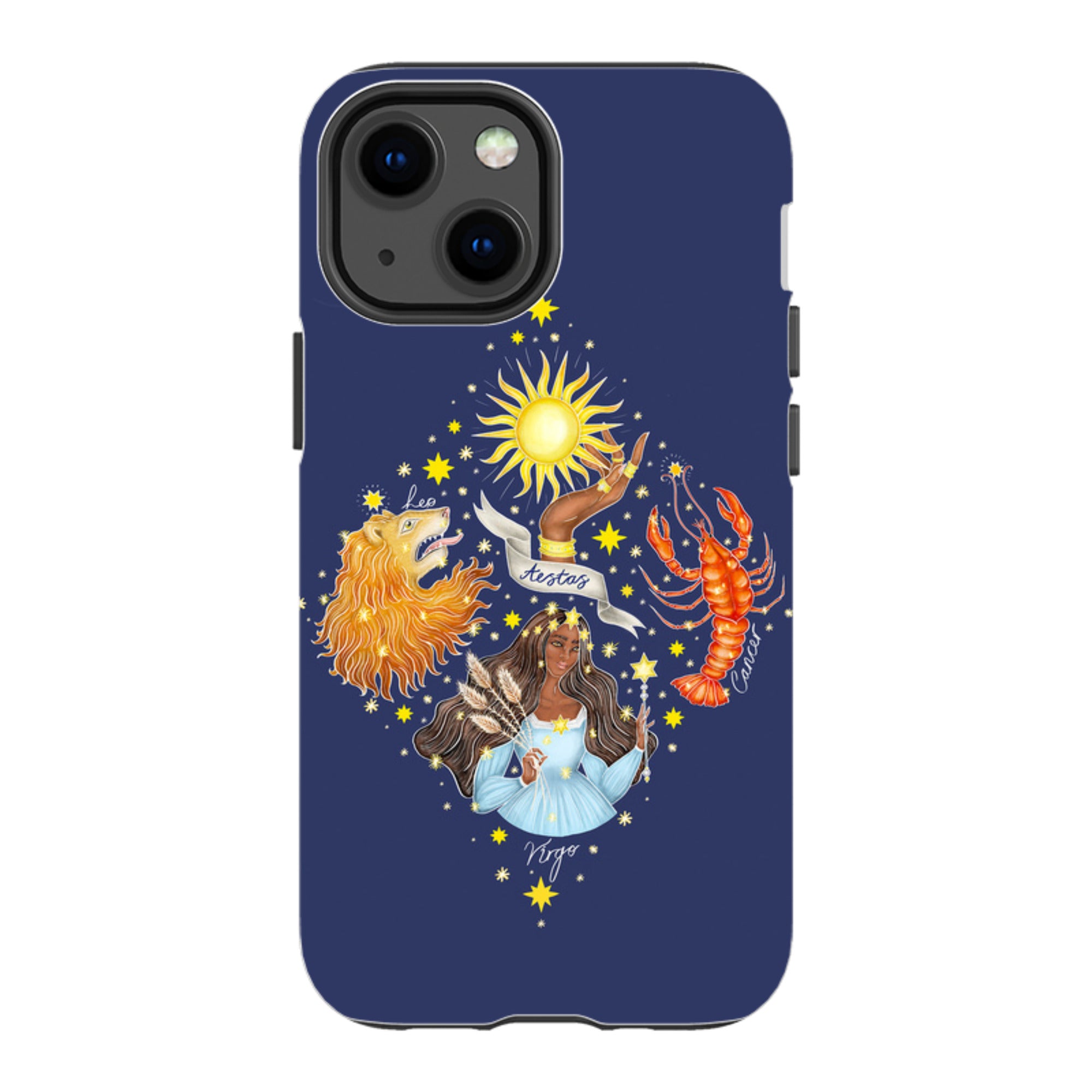iPhone Tough Case - Summer Zodiac By Catherine Rowe