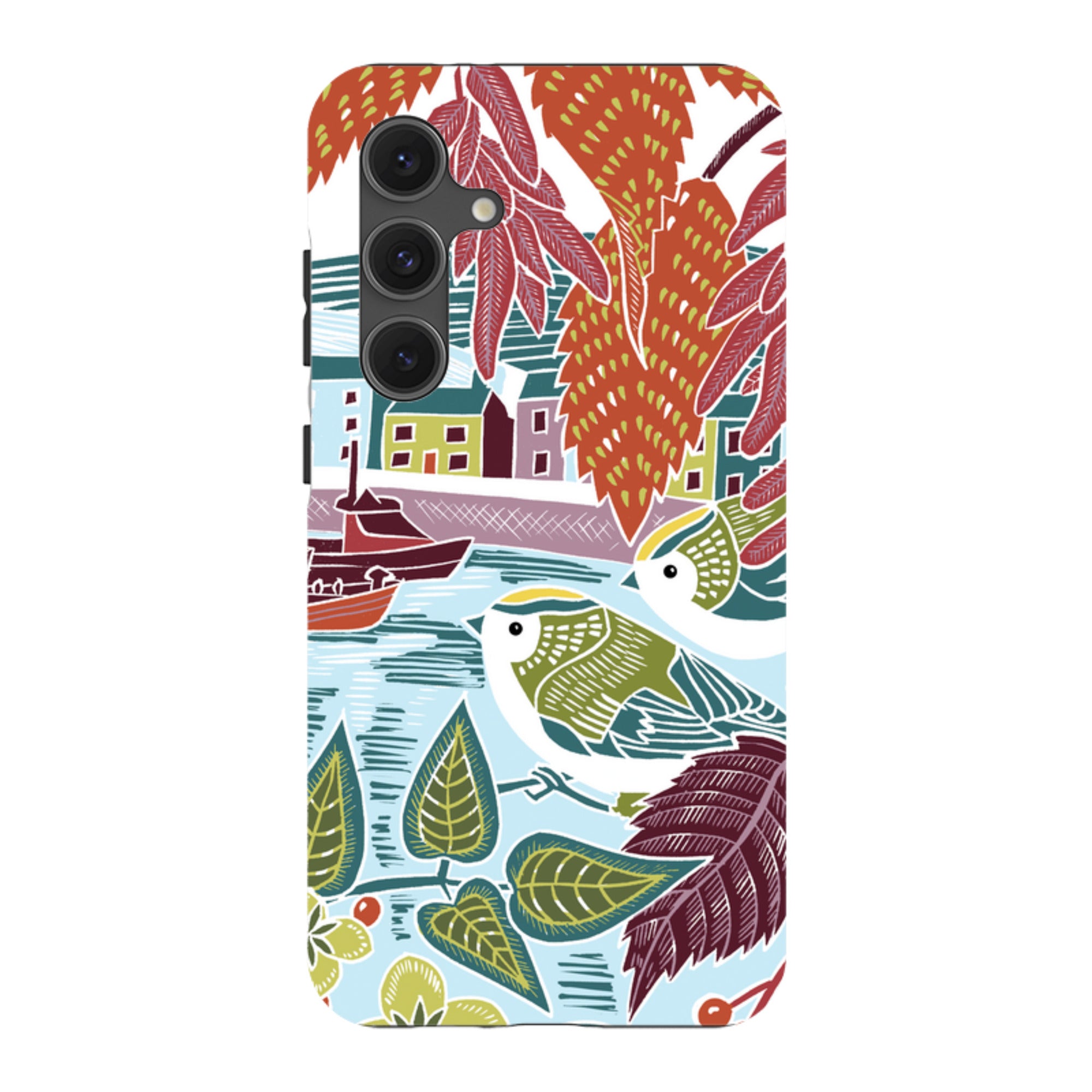 Samsung Tough  Case - Goldcrests Harbour By Kate heiss