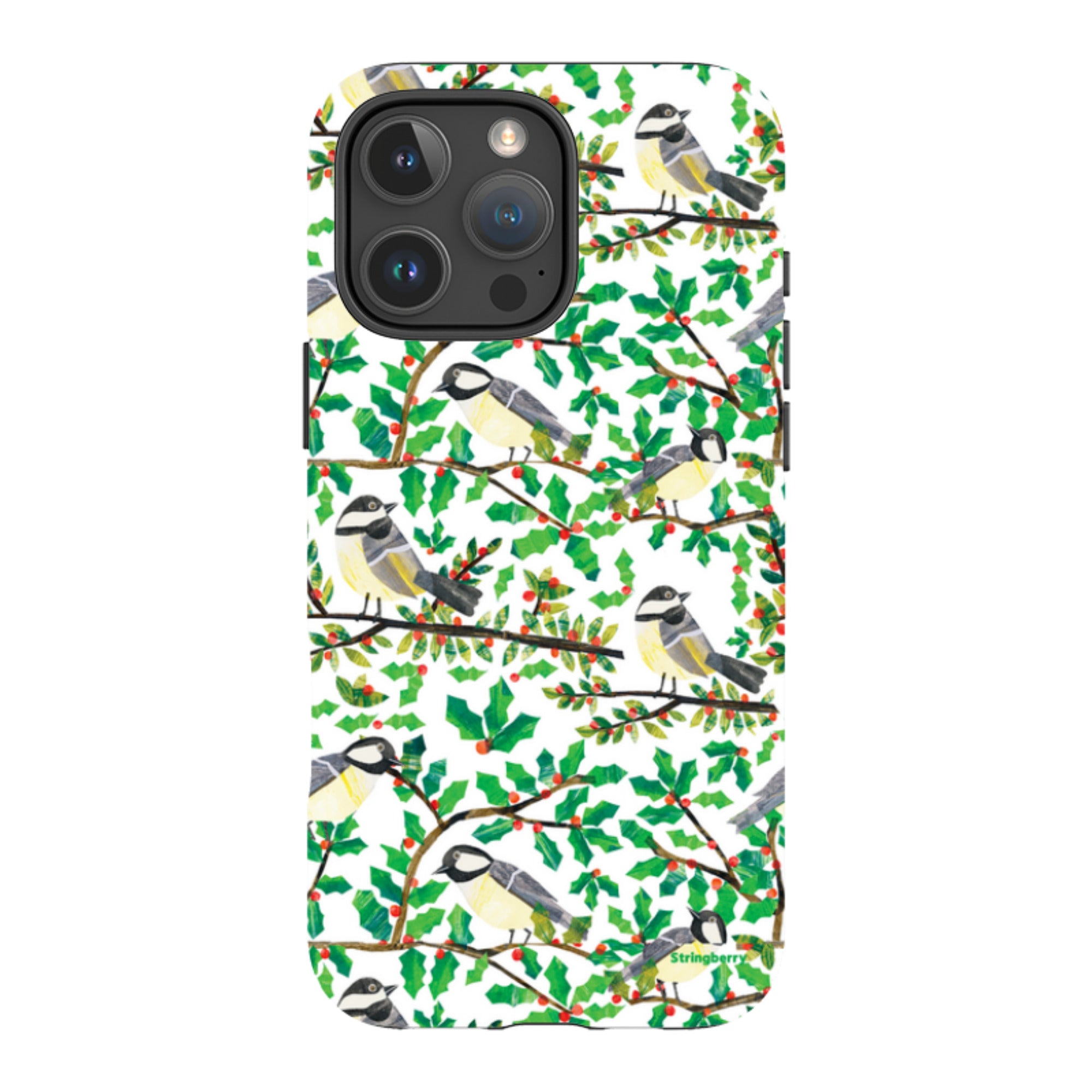 iPhone Tough Case - Chickadee By Tracey English